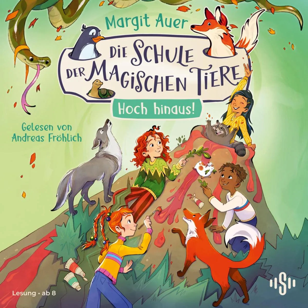 Cover: Die Schule der magischen Tiere 17: Hoch hinaus! (Hörbuch Download) von Margit Auer