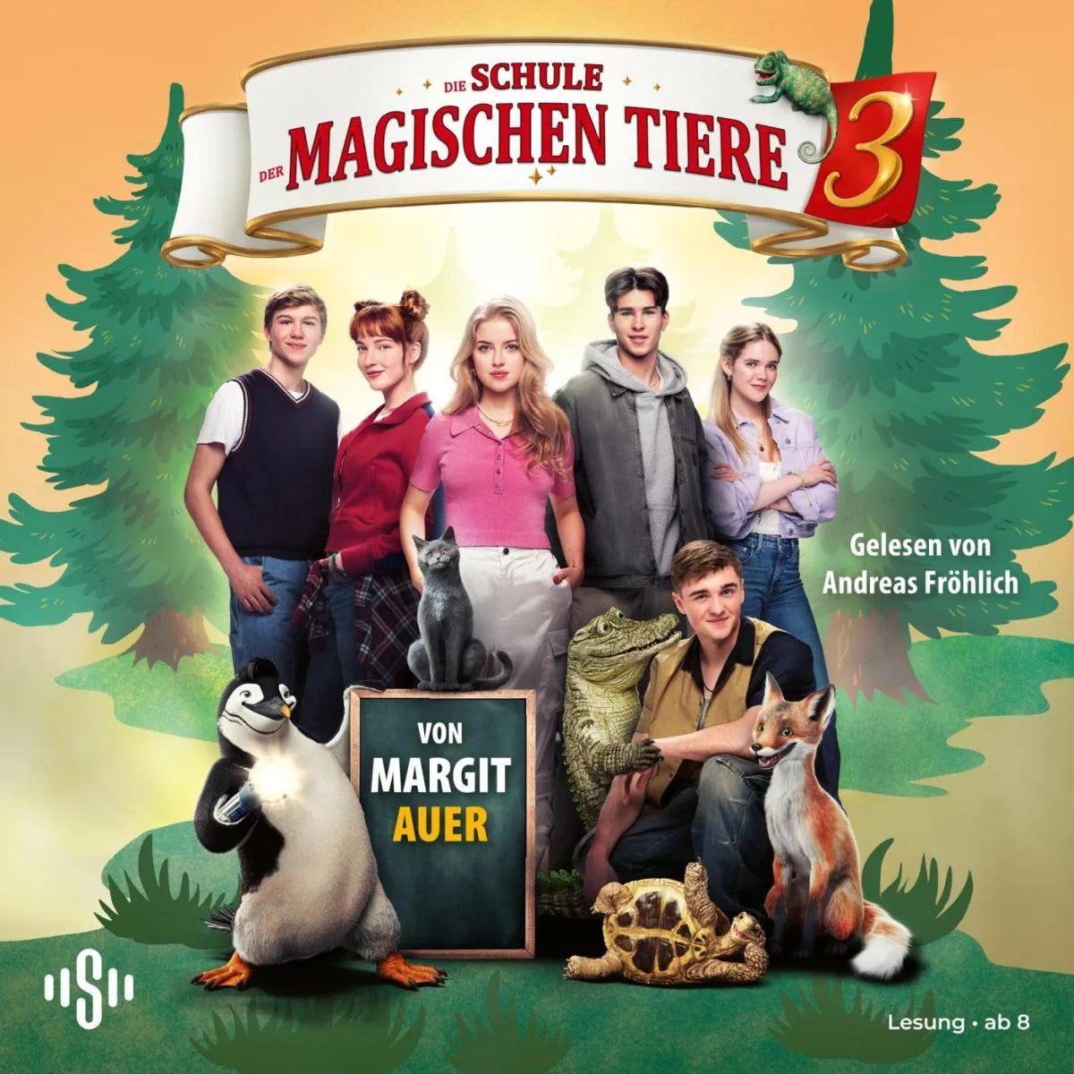 Cover: Die Schule der magischen Tiere 3: Das Hörbuch zum Film (Hörbuch Download) von Margit Auer