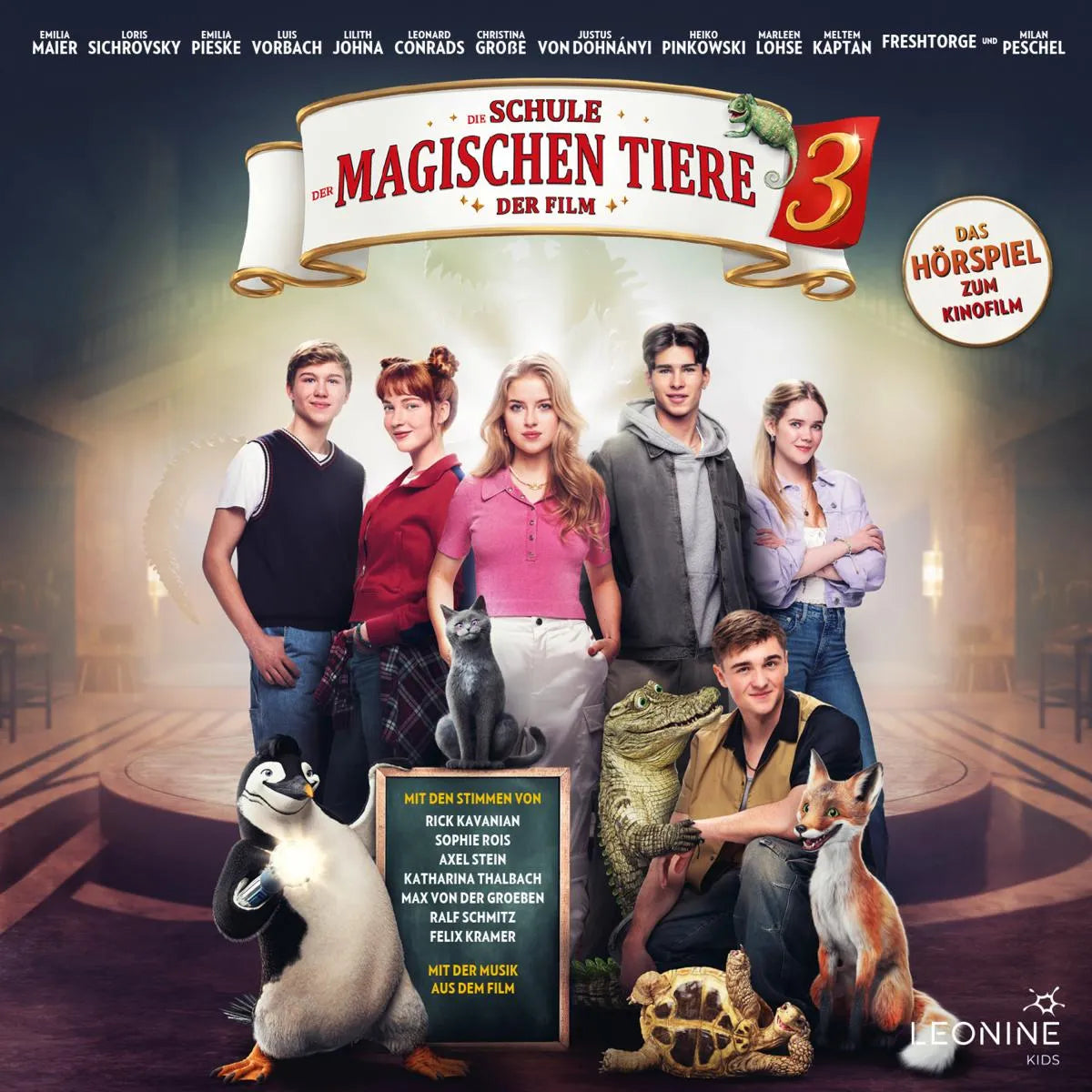 Cover: Die Schule der magischen Tiere 3 - Hörspiel zum Kinofilm (Hörbuch Download) von Margit Auer