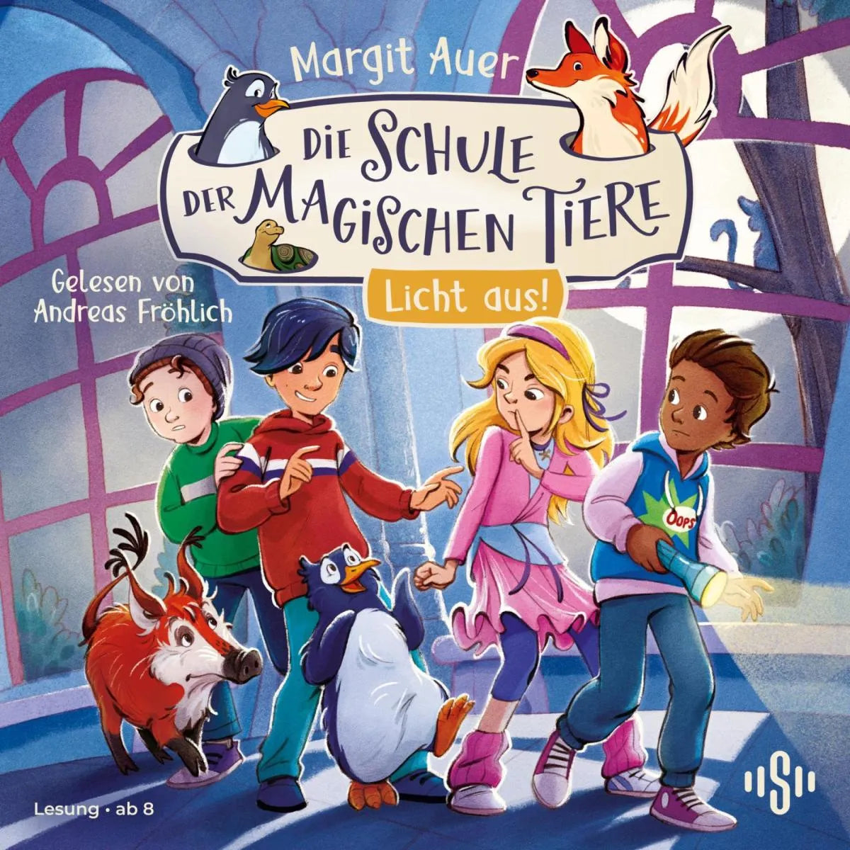 Cover: Die Schule der magischen Tiere 3: Licht aus! (Hörbuch Download) von Margit Auer