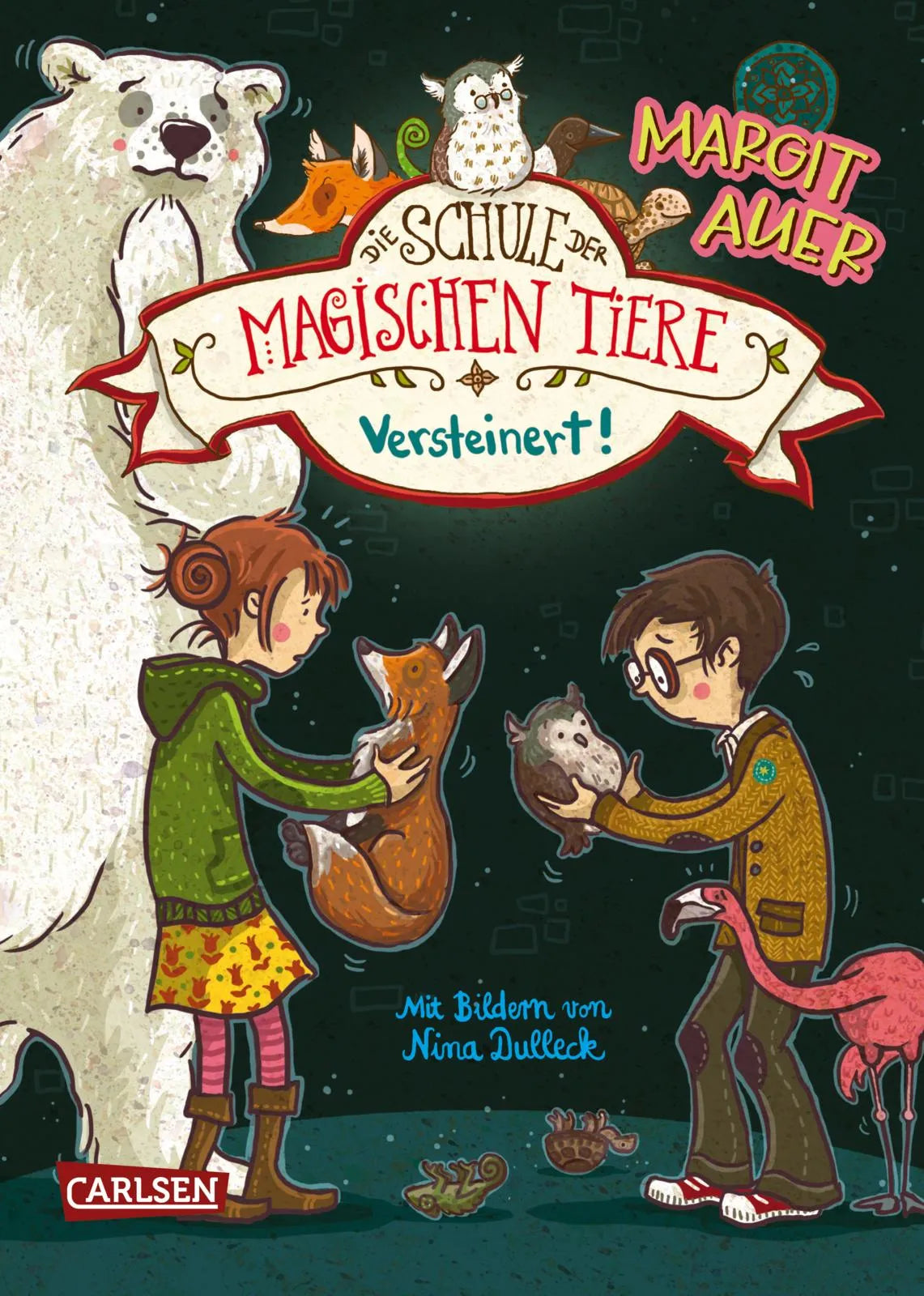 Cover: Die Schule der magischen Tiere 9: Versteinert! (Hardcover) von Margit Auer