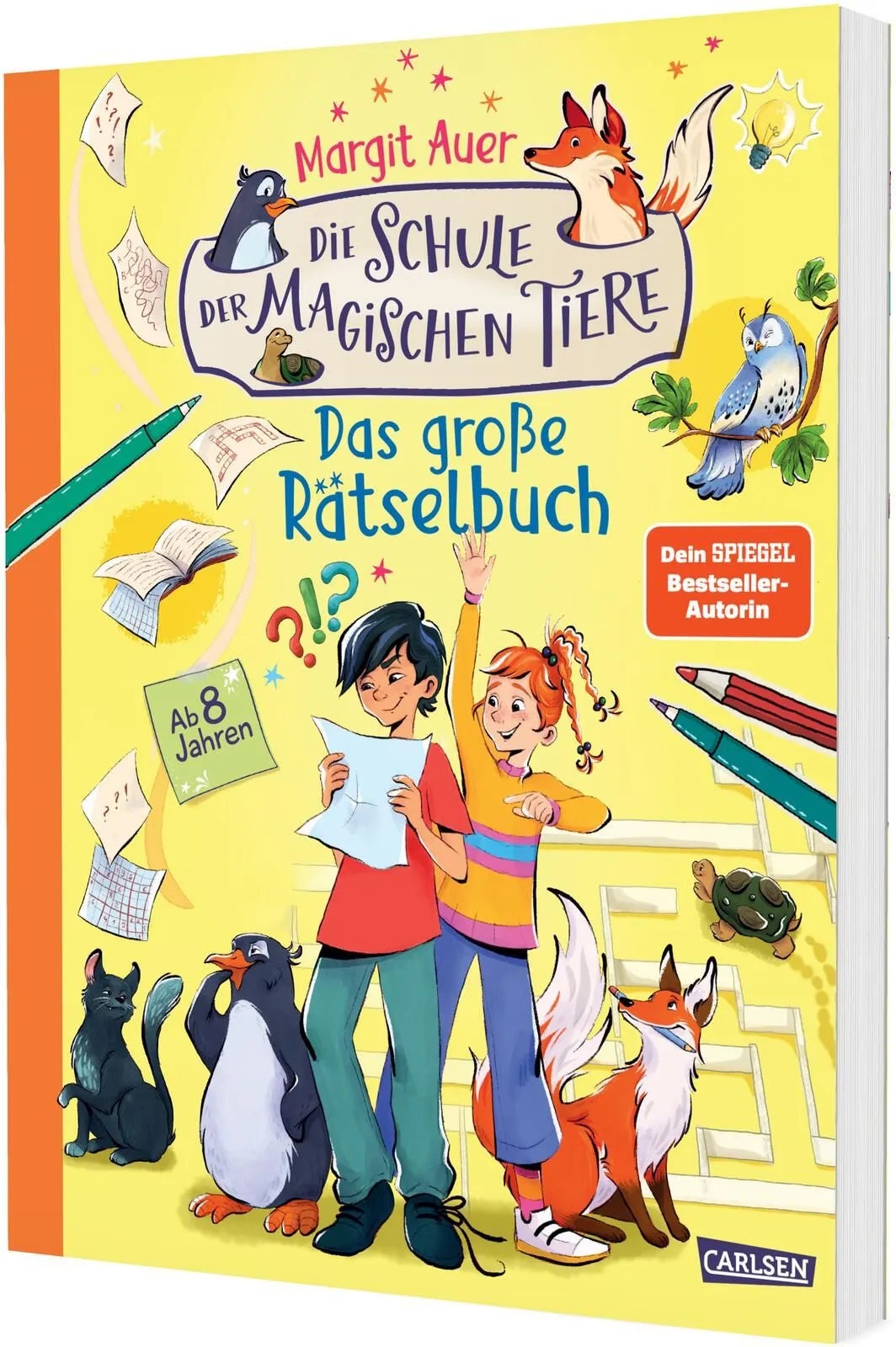 Cover: Die Schule der magischen Tiere Beschäftigung: Das große Rätselbuch (Taschenbuch) von Margit Auer