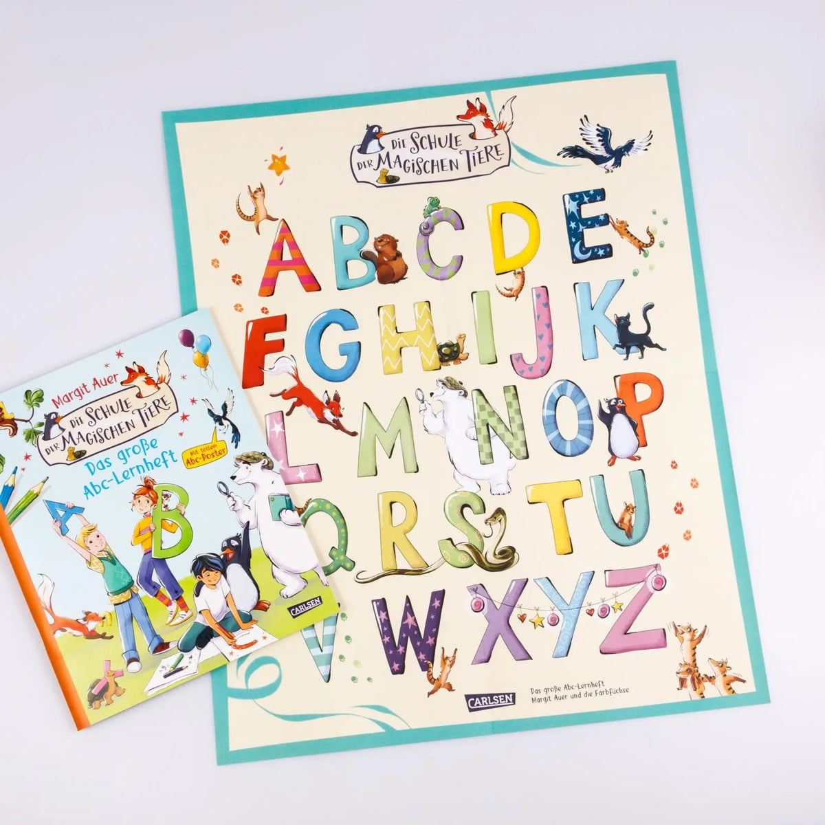 Detailansicht: Die Schule der magischen Tiere Beschäftigung: Das große Abc-Lernheft (Taschenbuch)