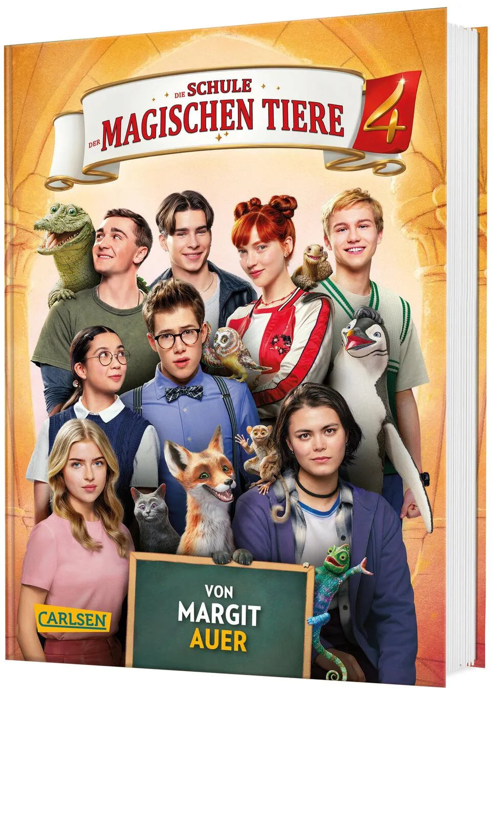 Buchcover von 'Die Schule der magischen Tiere: Das Buch zum Film 4' - Gebundene Ausgabe von Margit Auer