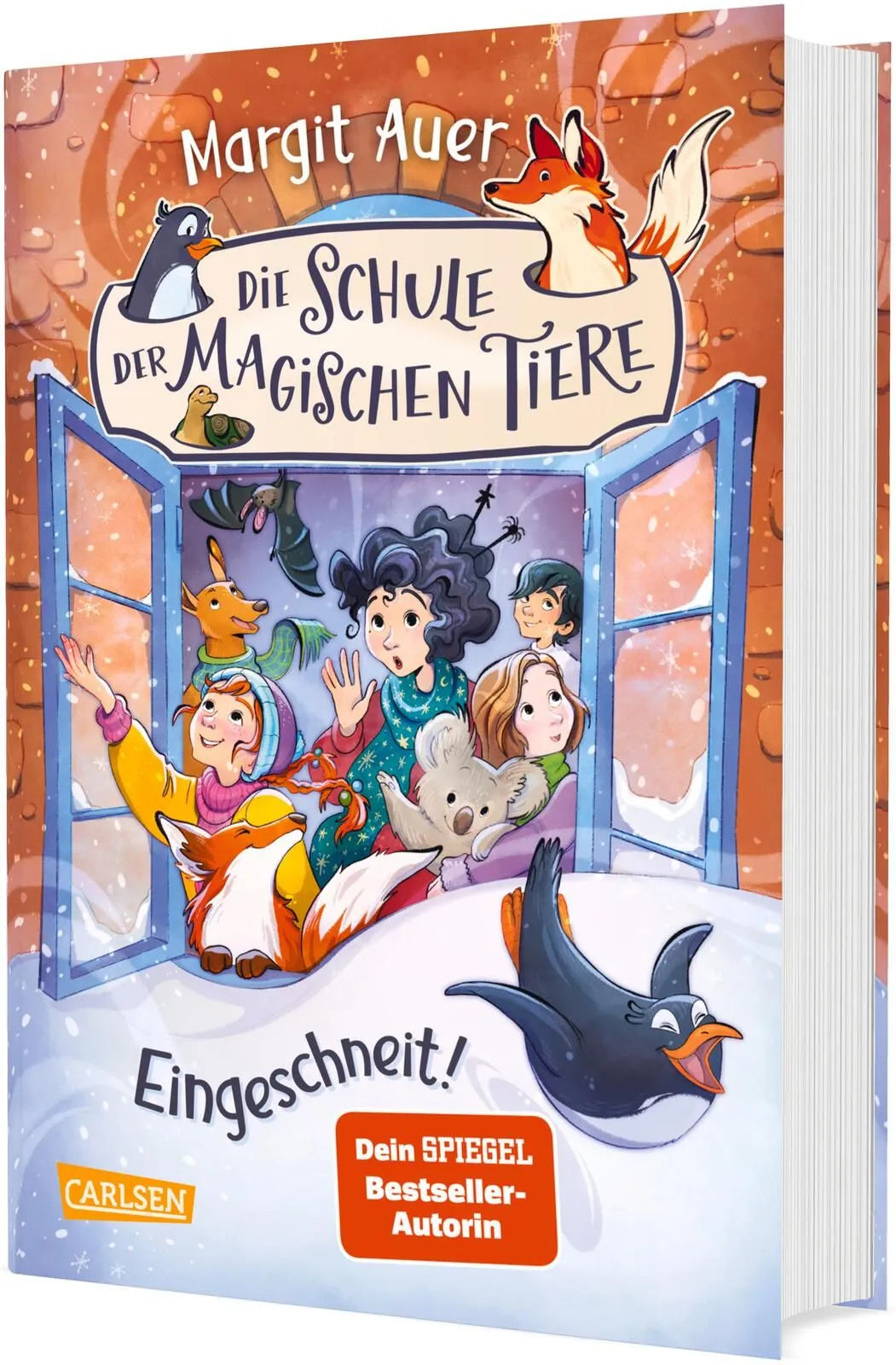 Cover: Die Schule der magischen Tiere: Eingeschneit! Ein Winterabenteuer (Hardcover) von Margit Auer