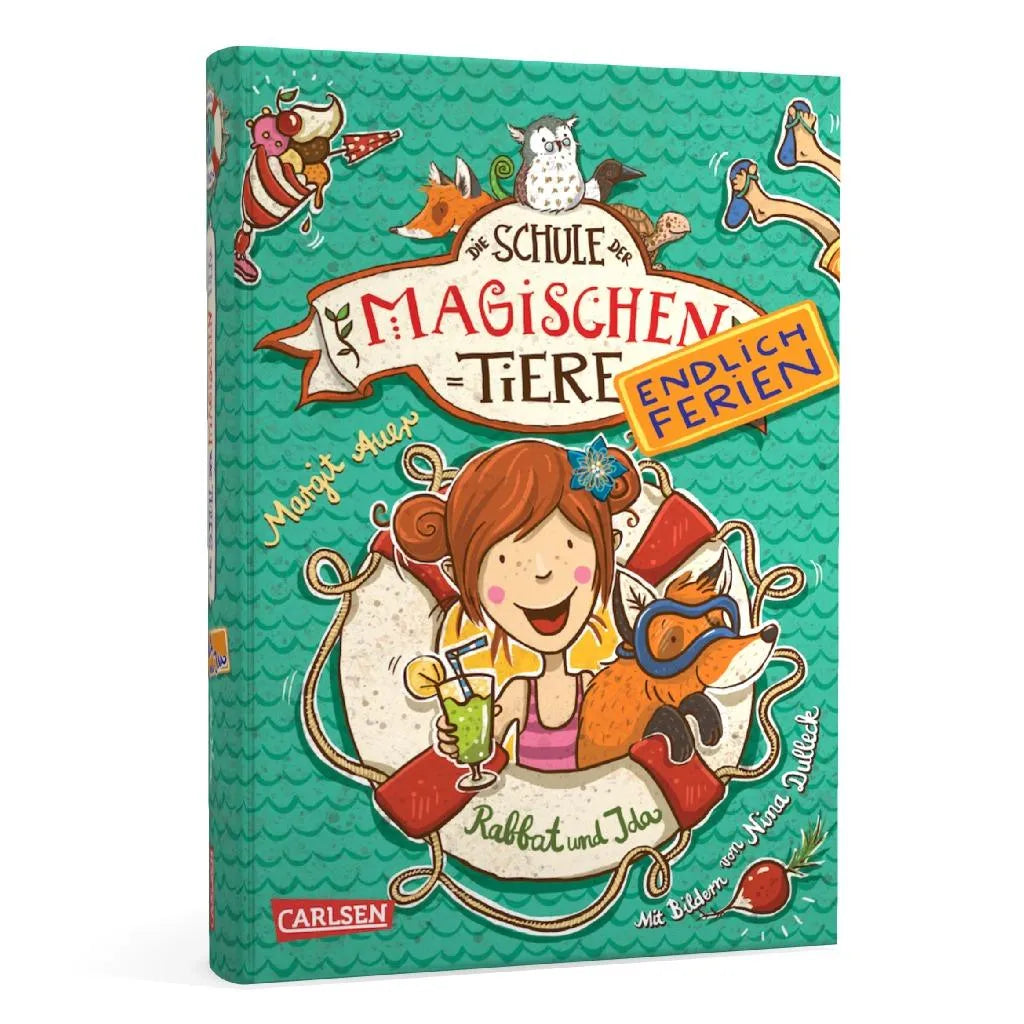 Detailansicht: Die Schule der magischen Tiere. Endlich Ferien 1: Rabbat und Ida (Hardcover)