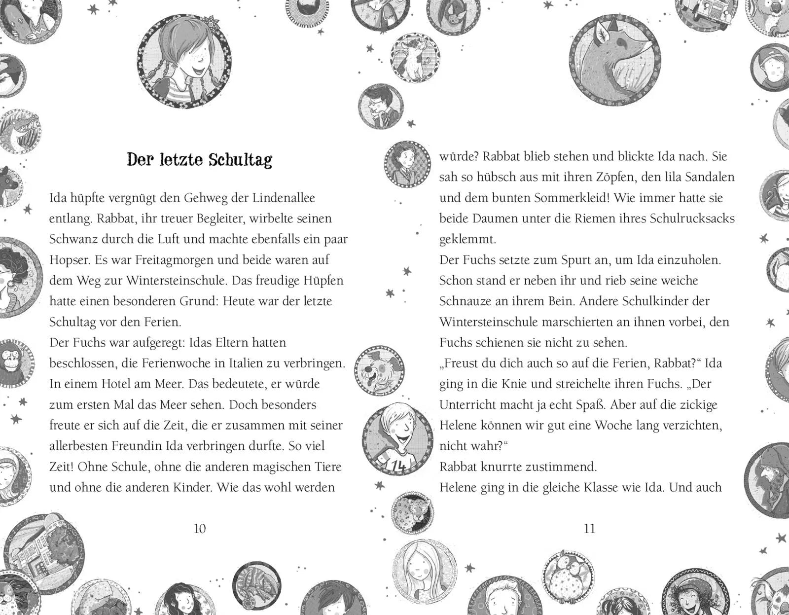 Margit Auer - Die Schule der magischen Tiere. Endlich Ferien 1: Rabbat und Ida