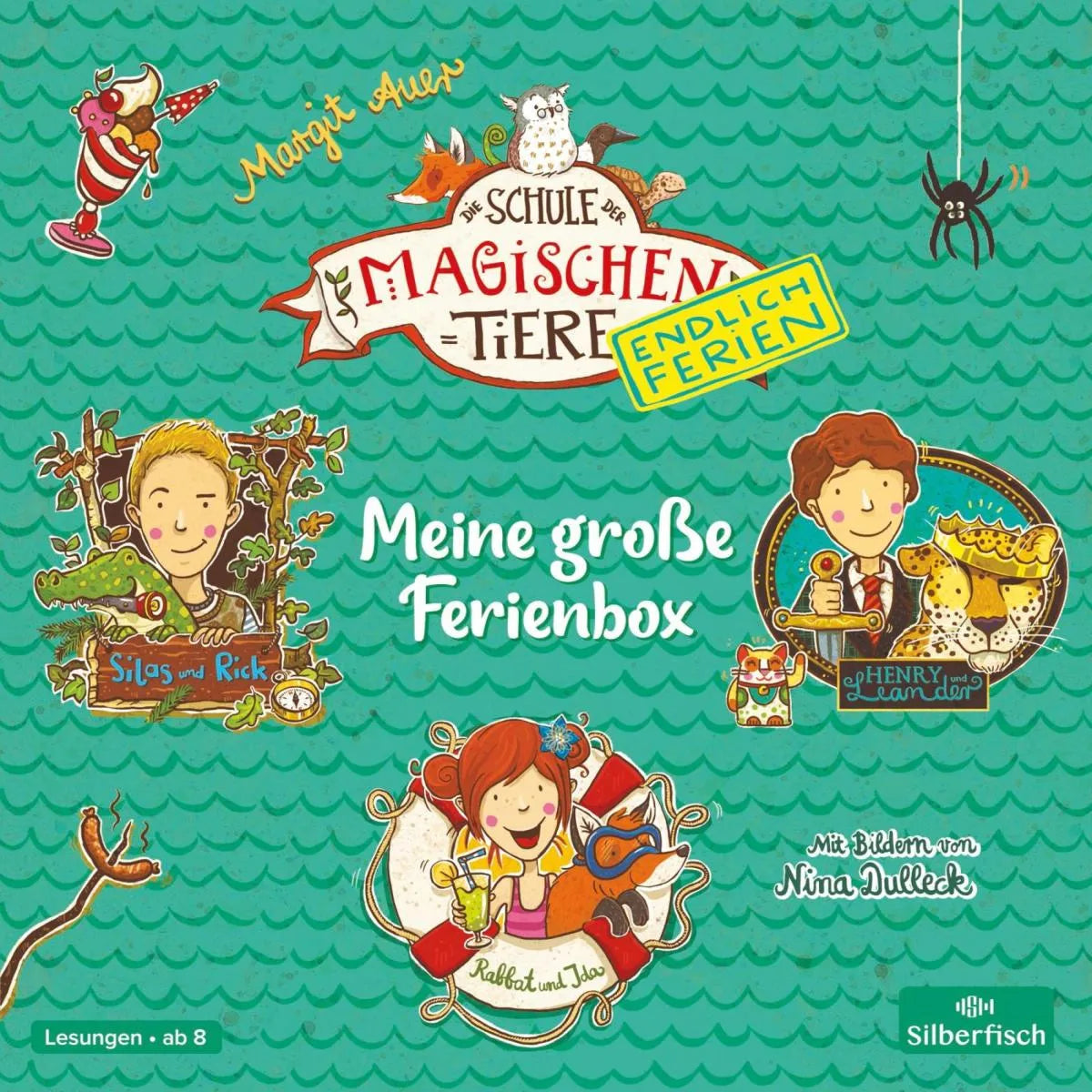 Cover: Die Schule der magischen Tiere - Endlich Ferien: Meine große Ferienbox (Hörbuch Download) von Margit Auer