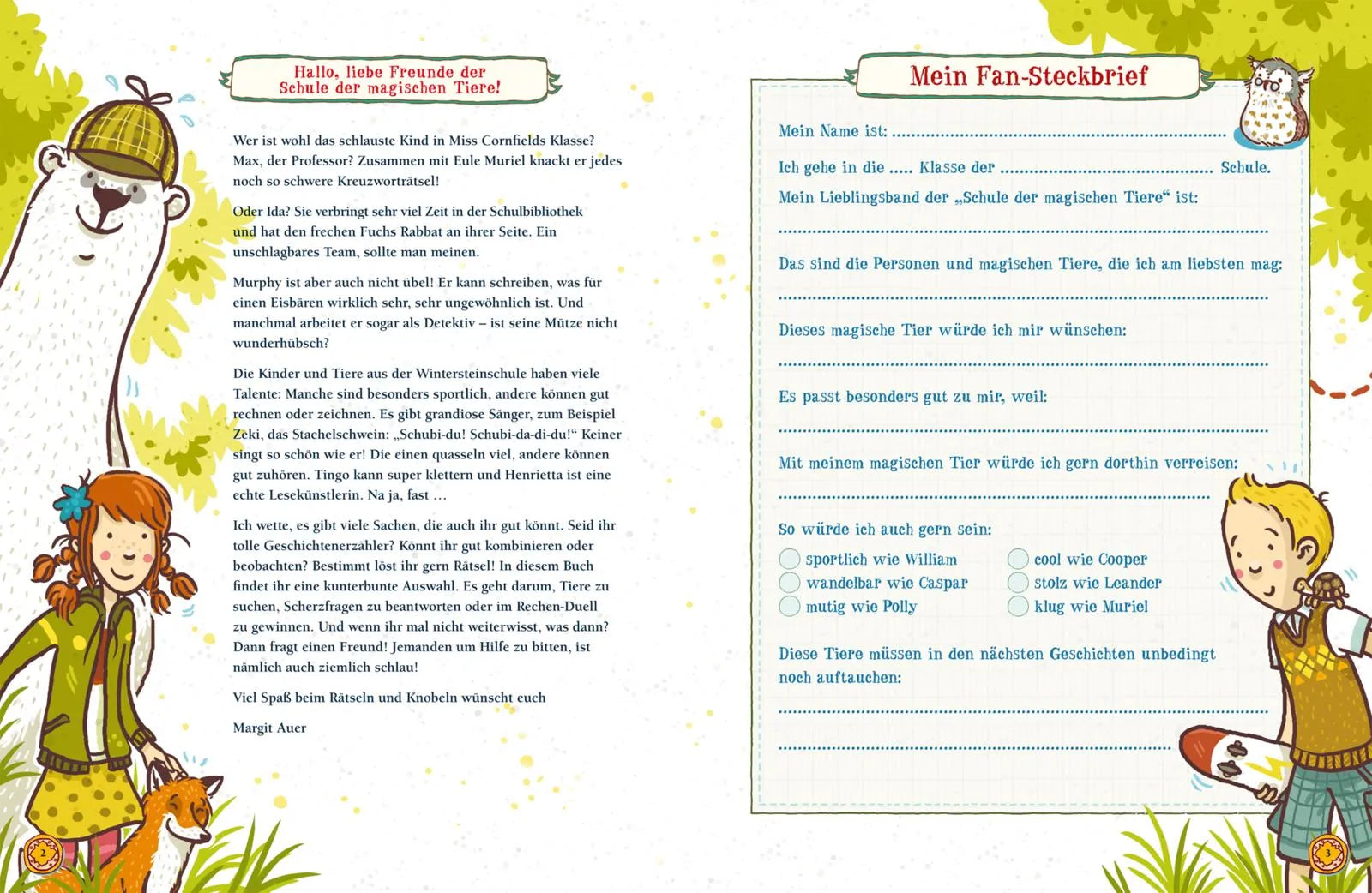 Produktansicht: Die Schule der magischen Tiere: Endlich Pause! Das große Rätselbuch Band 2 (Taschenbuch)