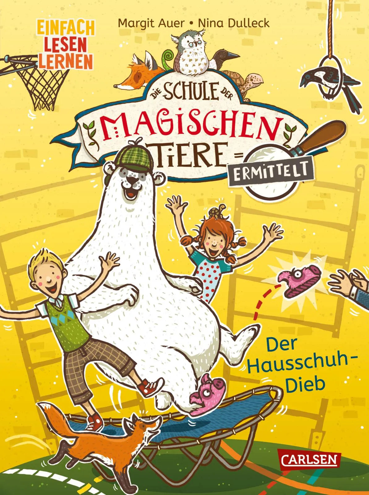 Buchcover von 'Die Schule der magischen Tiere ermittelt 2: Der Hausschuh-Dieb' - Gebundene Ausgabe von Margit Auer