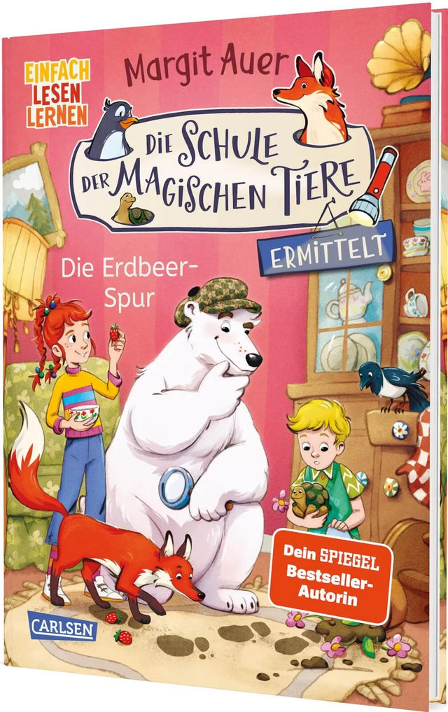 Cover: Die Schule der magischen Tiere ermittelt 8: Die Erdbeer-Spur (Hardcover) von Margit Auer