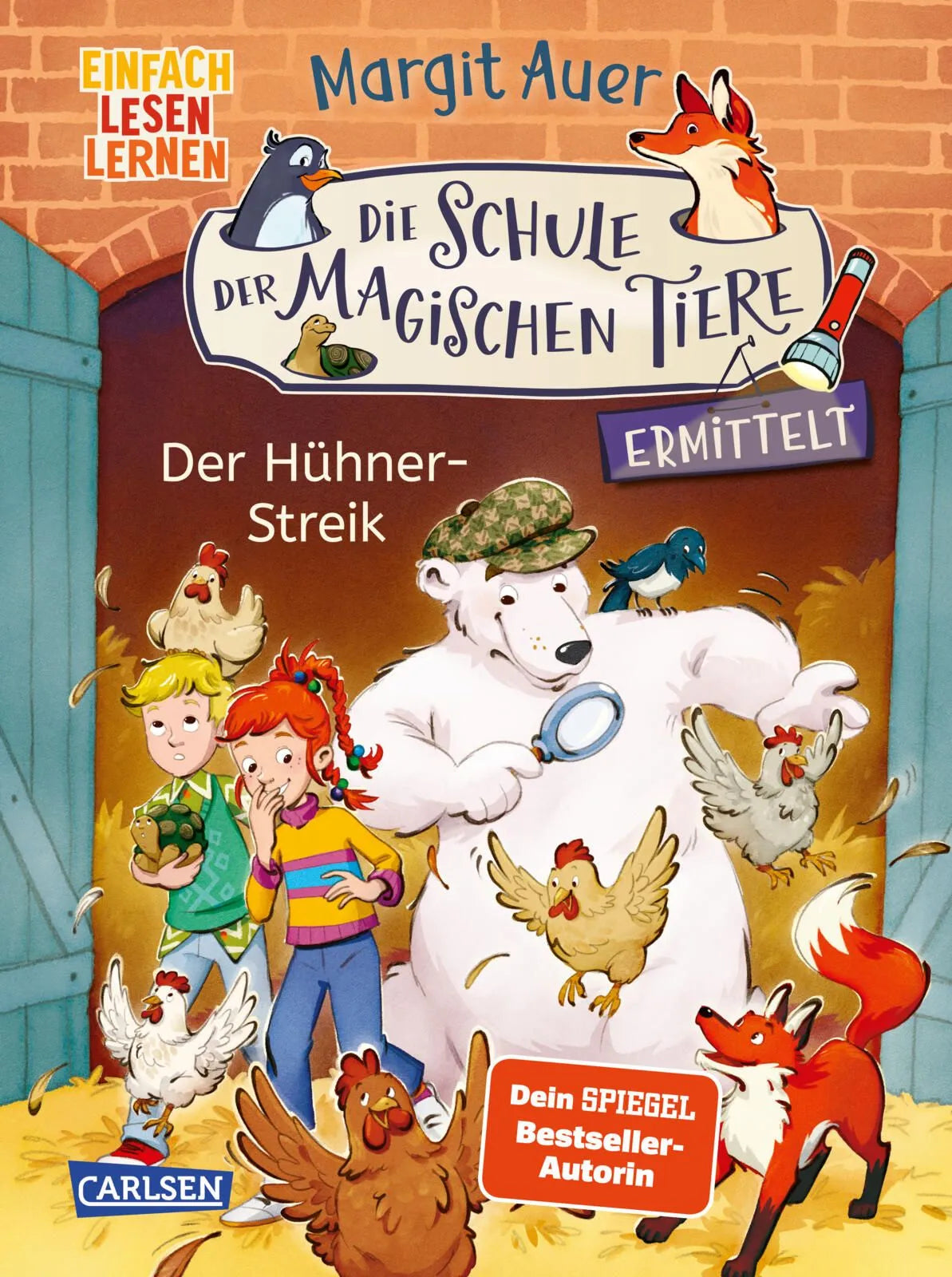 Cover: Die Schule der magischen Tiere ermittelt 9: Der Hühner-Streik (Hardcover) von Margit Auer
