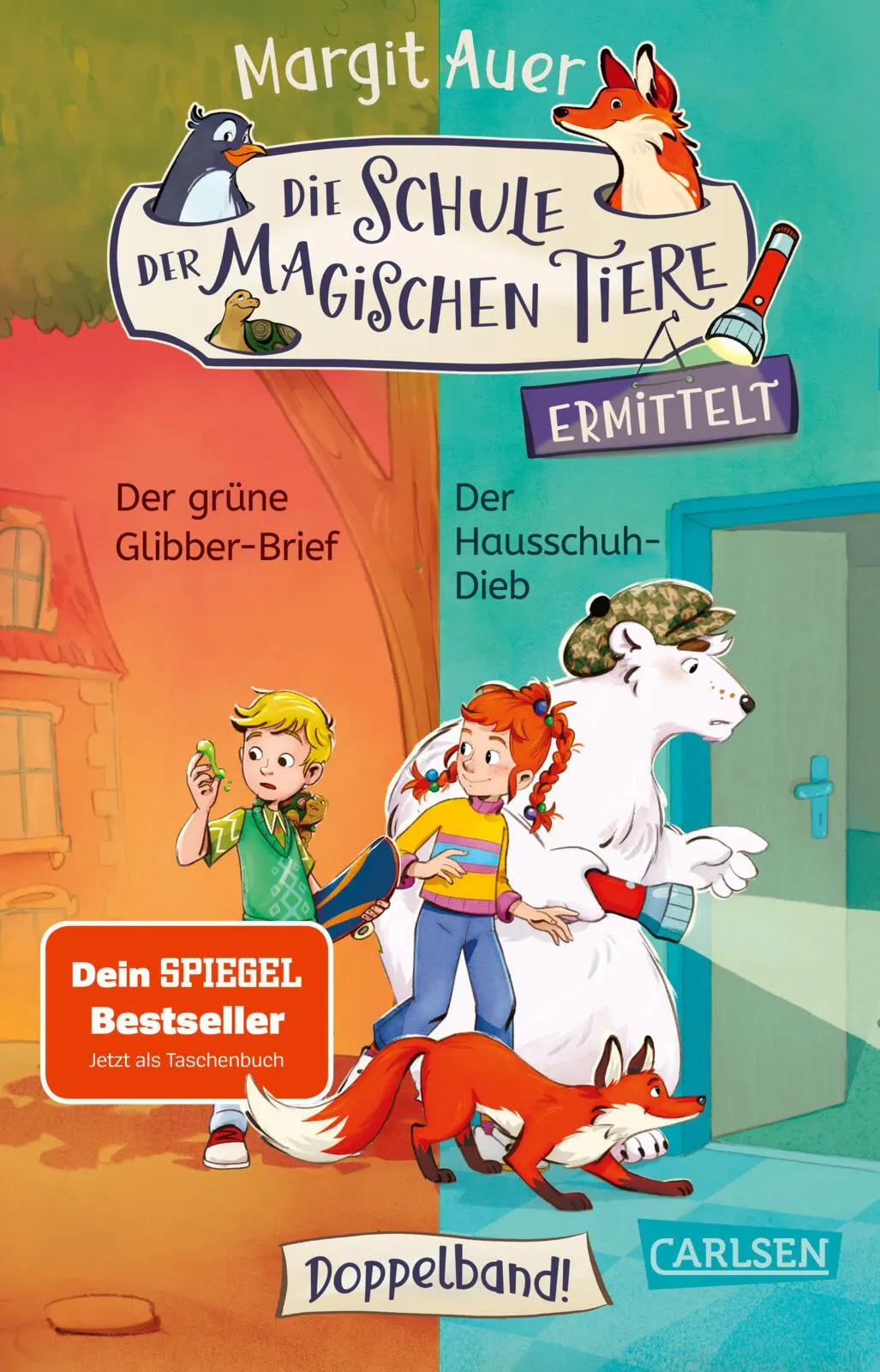 Cover: Die Schule der magischen Tiere ermittelt: Doppelband (Taschenbuch) von Margit Auer