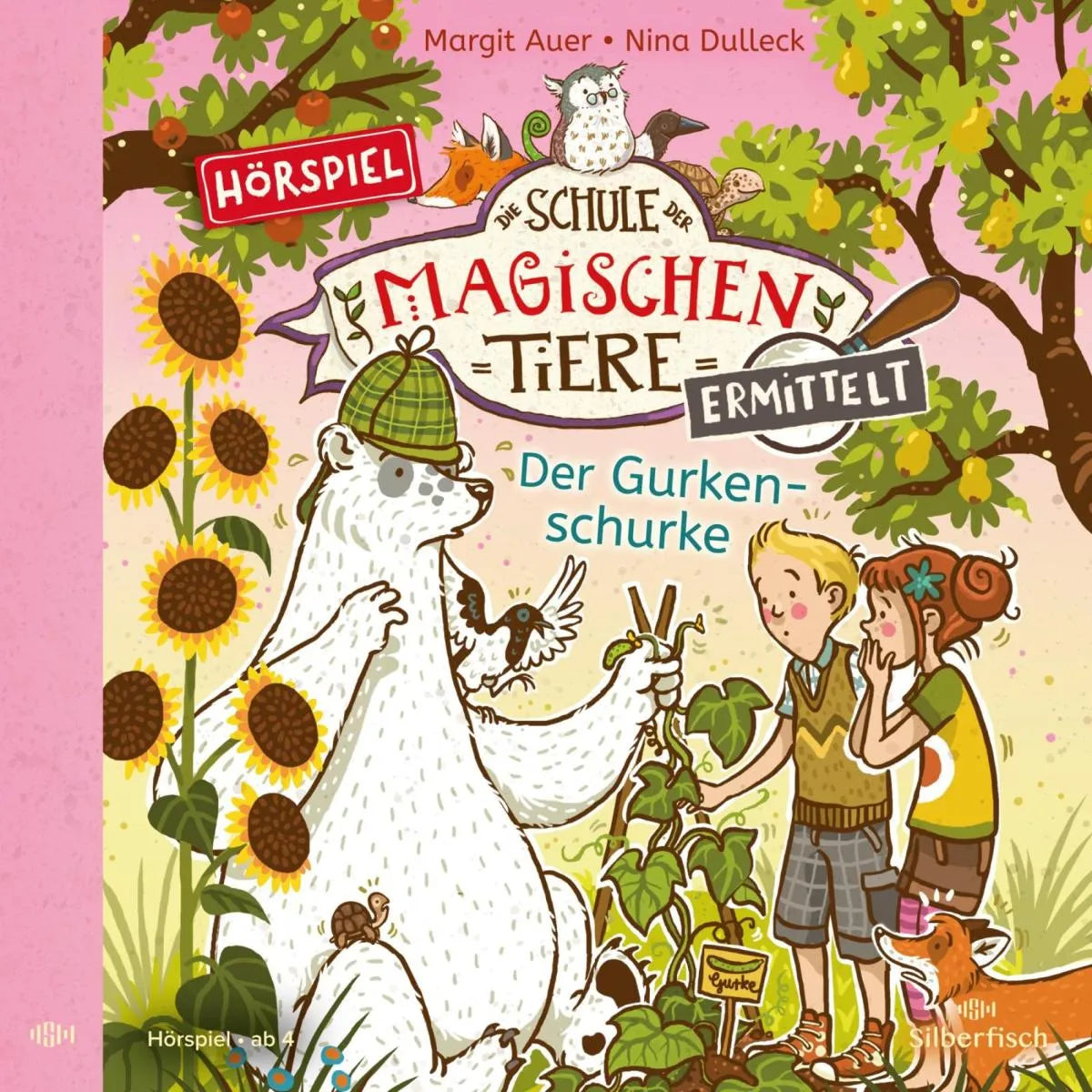 Cover: Die Schule der magischen Tiere ermittelt - Hörspiele 5: Der Gurkenschurke (Hörbuch Download) von Margit Auer