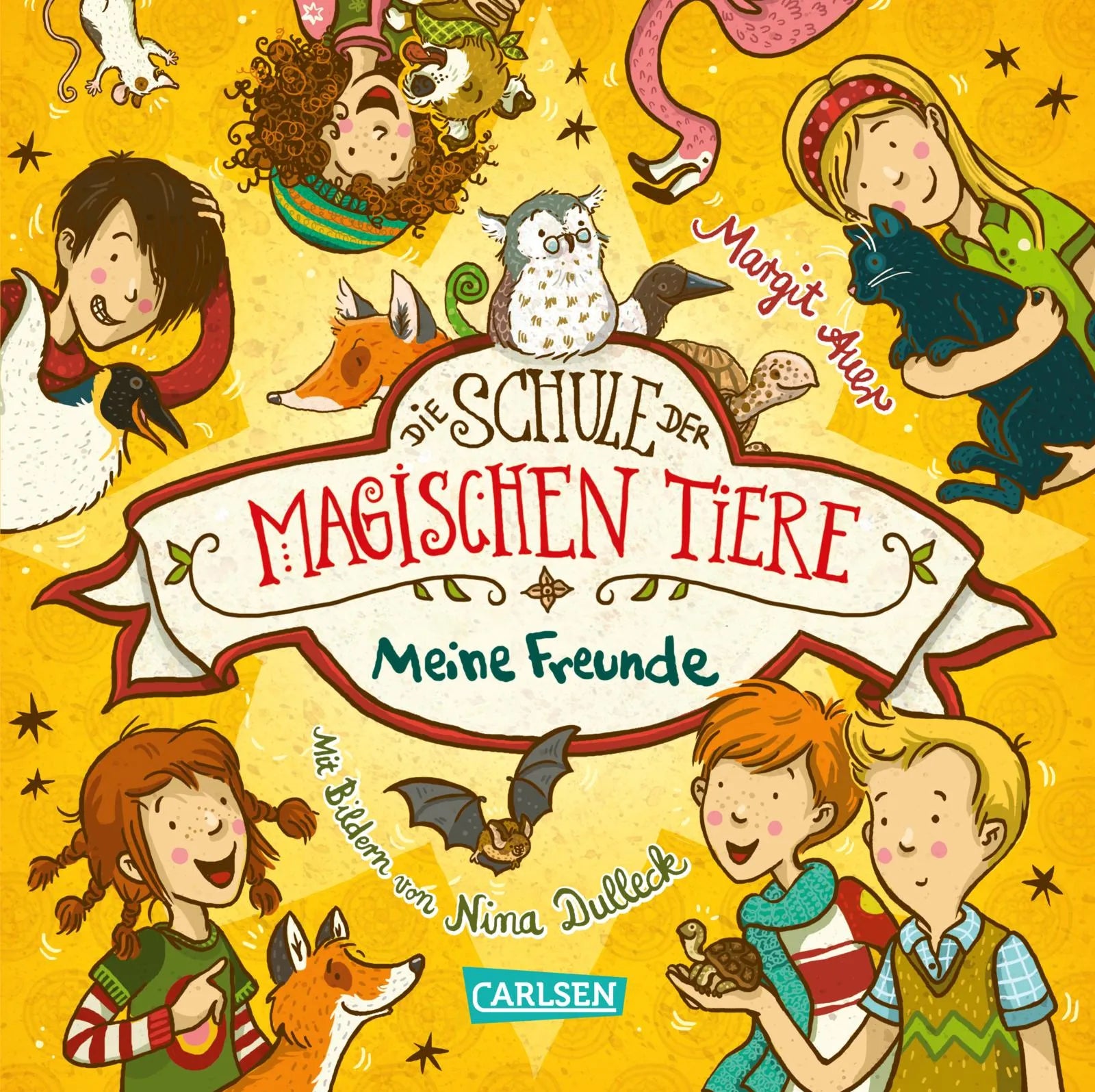 Buchcover von 'Die Schule der magischen Tiere: Meine Freunde' - Gebundene Ausgabe von Margit Auer