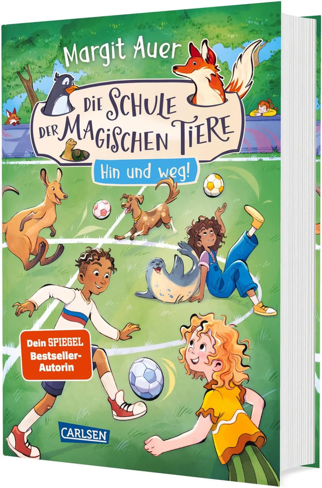 Cover: Die Schule der magischen Tiere Neuausgabe 10: Hin und weg! (Hardcover) von Margit Auer