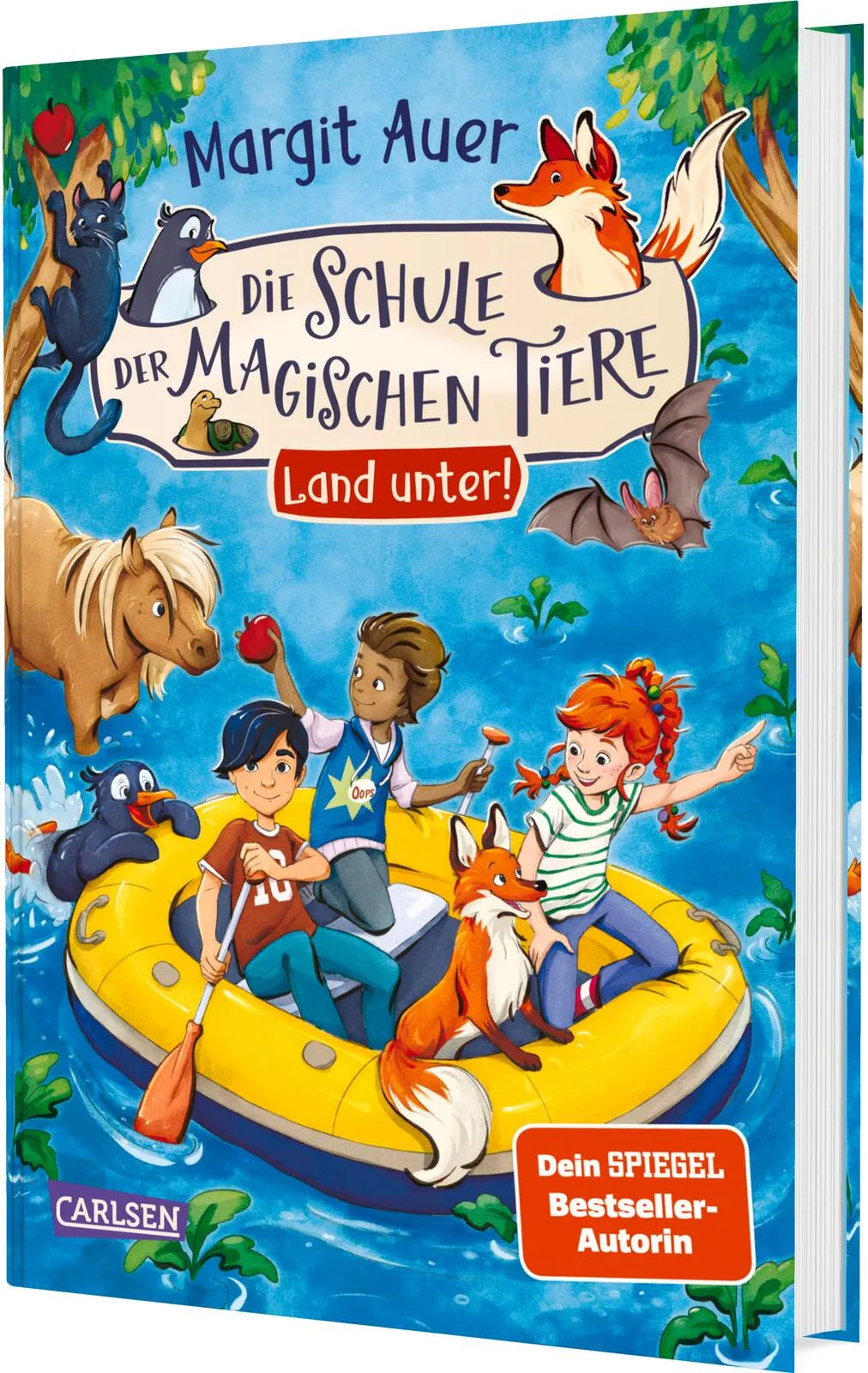 Cover: Die Schule der magischen Tiere Neuausgabe 16: Land unter! (Hardcover) von Margit Auer