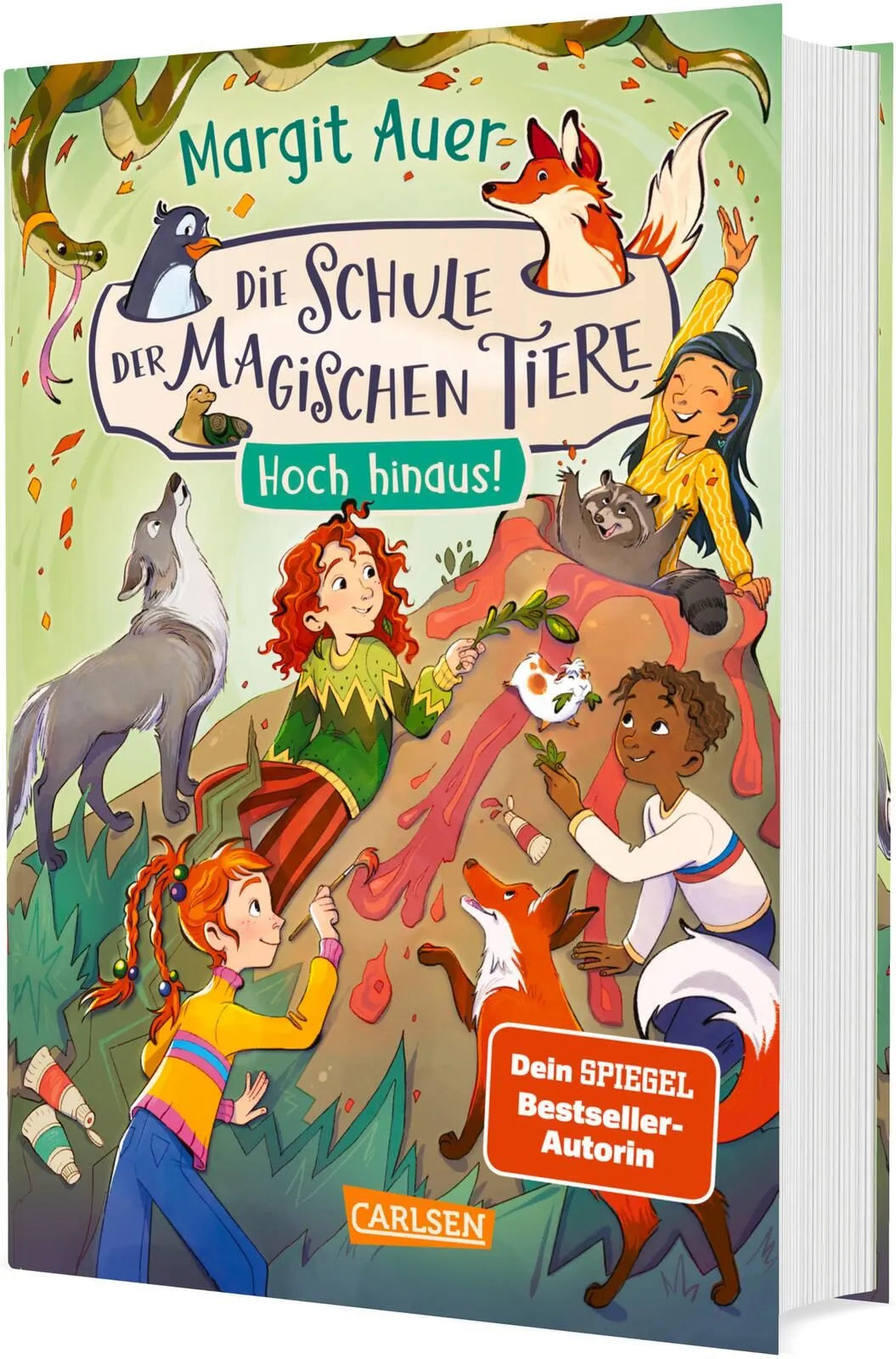 Cover: Die Schule der magischen Tiere Neuausgabe 17: Hoch hinaus! (Hardcover) von Margit Auer