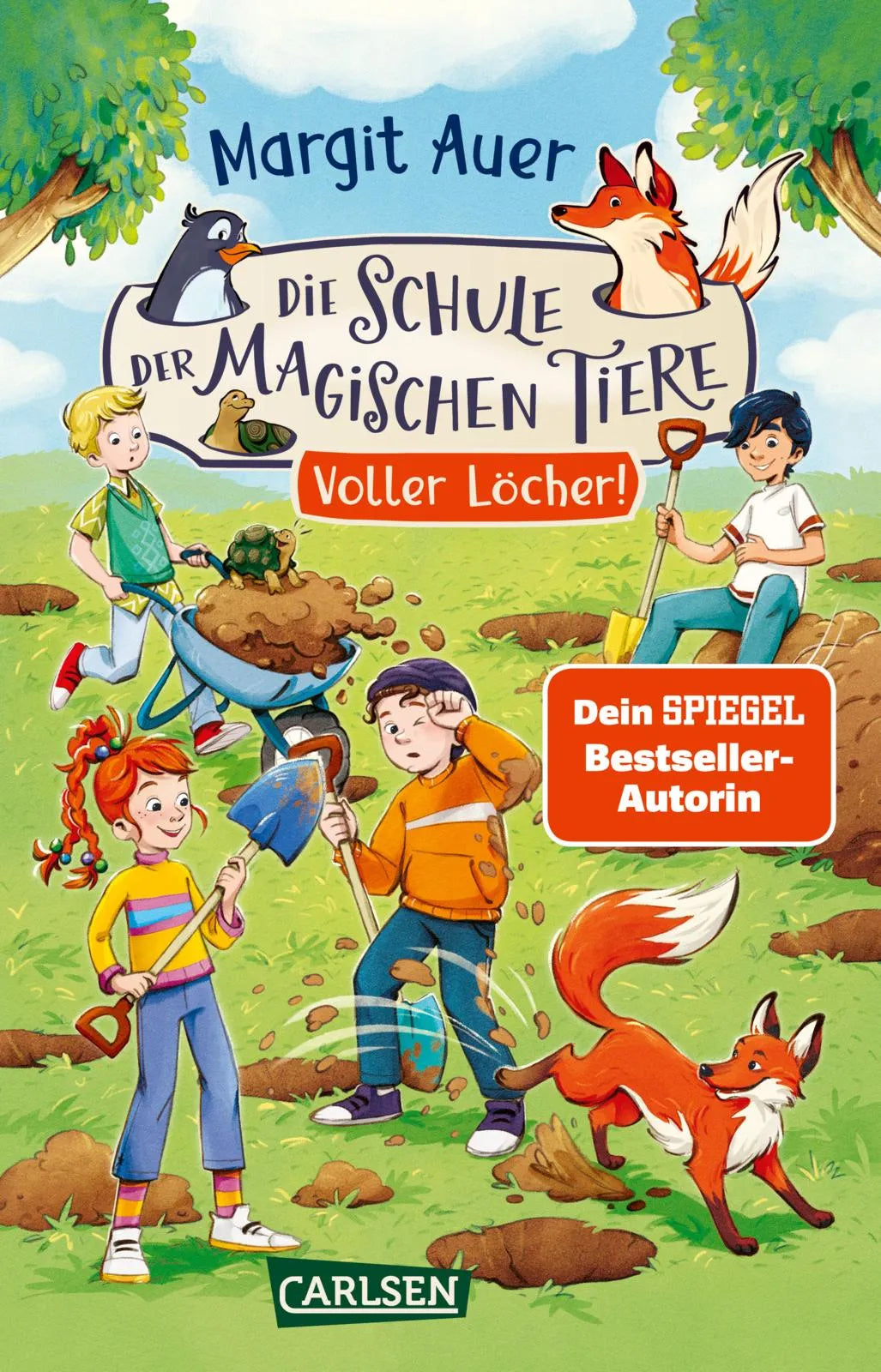 Cover: Die Schule der magischen Tiere Neuausgabe 2: Die Schule der magischen Tiere - Voller Löcher! (Taschenbuch) von Margit Auer