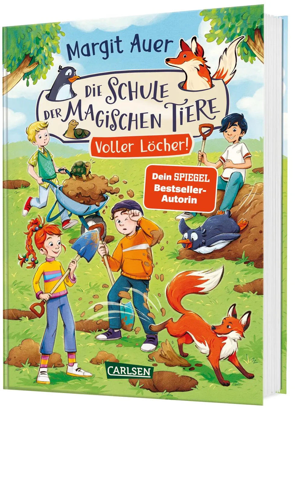 Buchcover von 'Die Schule der magischen Tiere Neuausgabe 2: Voller Löcher!' - Gebundene Ausgabe von Margit Auer