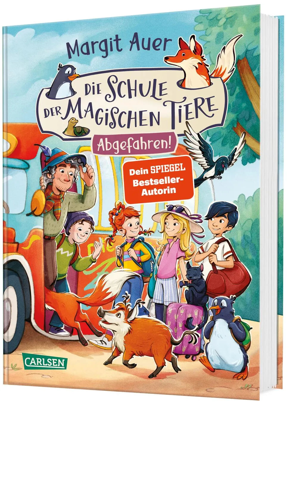 Cover: Die Schule der magischen Tiere Neuausgabe 4: Abgefahren! (Hardcover) von Margit Auer