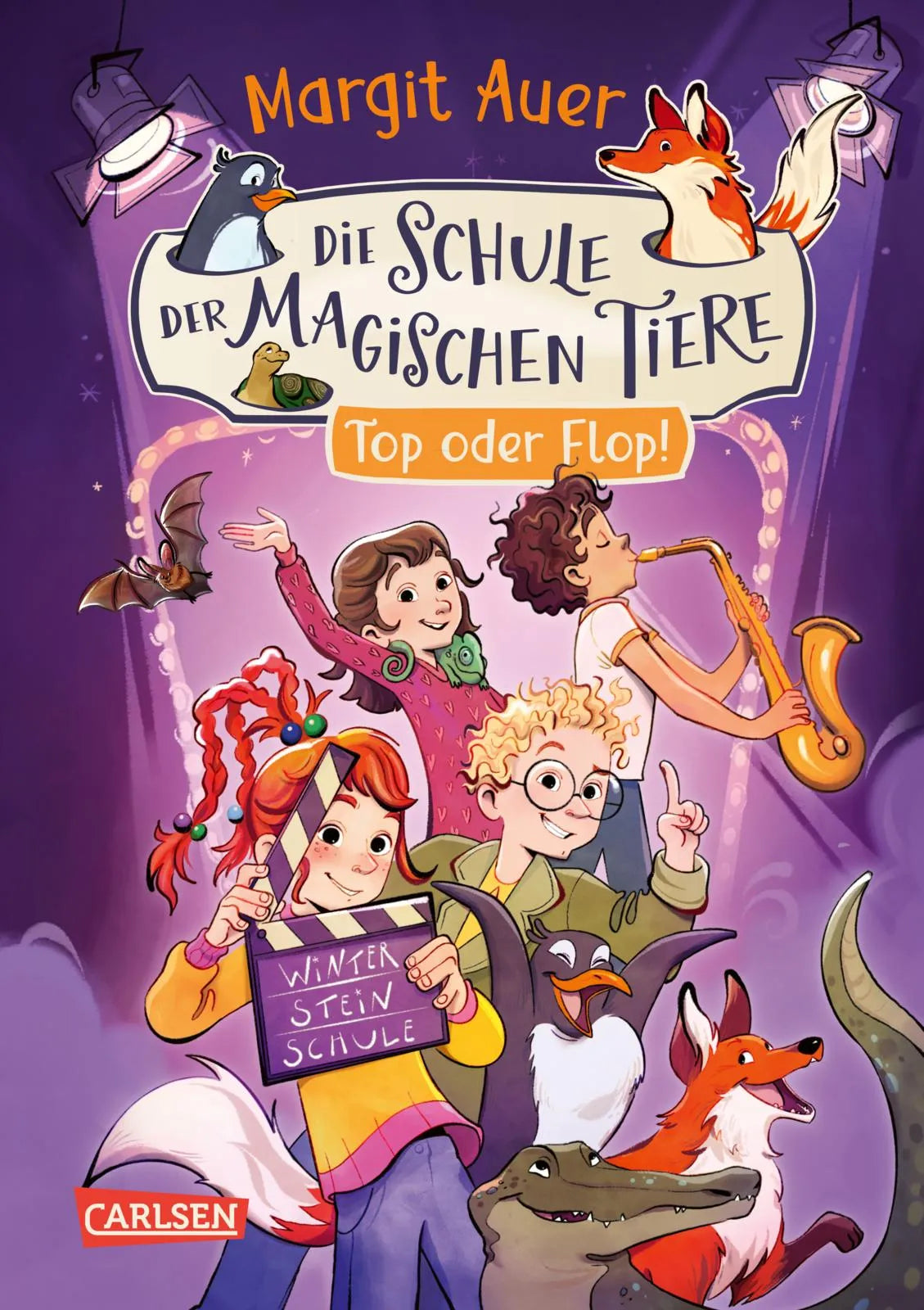 Buchcover von 'Die Schule der magischen Tiere Neuausgabe 5: Top oder Flop!' - Gebundene Ausgabe von Margit Auer