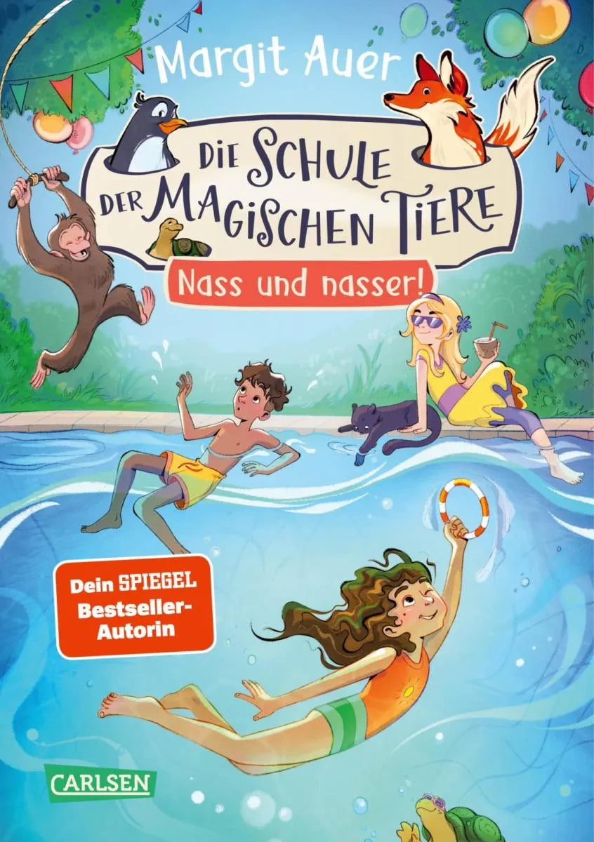 Cover: Die Schule der magischen Tiere Neuausgabe 6: Nass und nasser! (E-Book) von Margit Auer