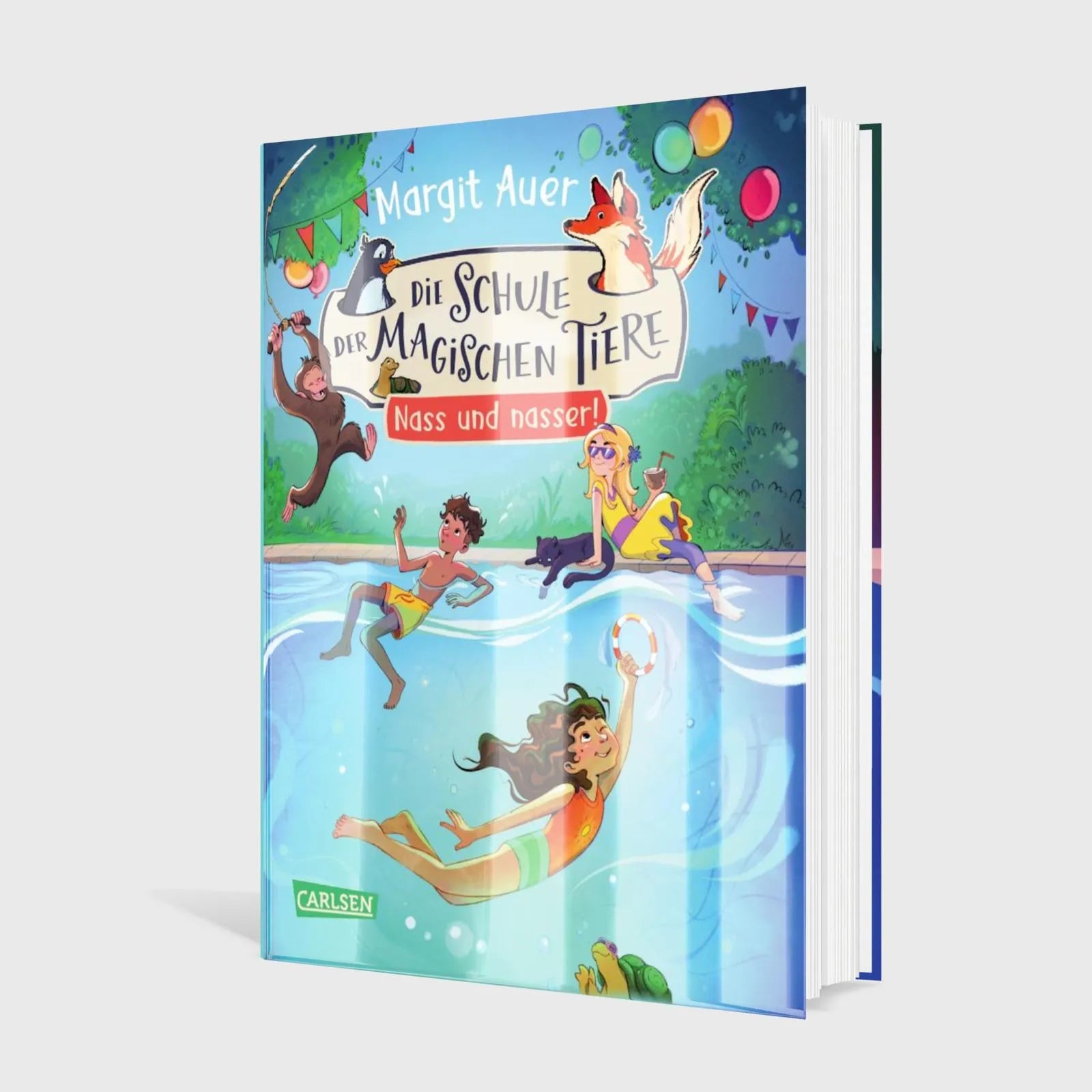 Detailansicht: Die Schule der magischen Tiere Neuausgabe 6: Nass und nasser! (Hardcover)