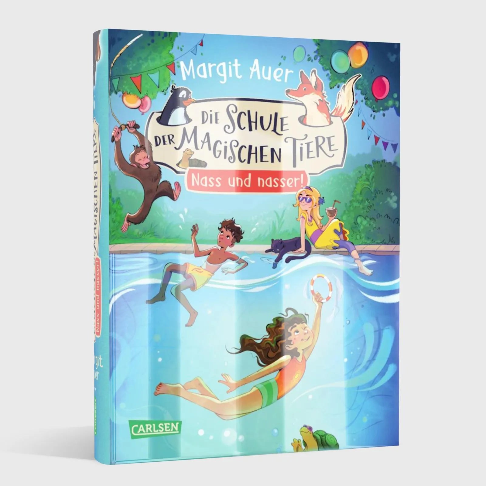 Detailansicht: Die Schule der magischen Tiere Neuausgabe 6: Nass und nasser! (Hardcover)