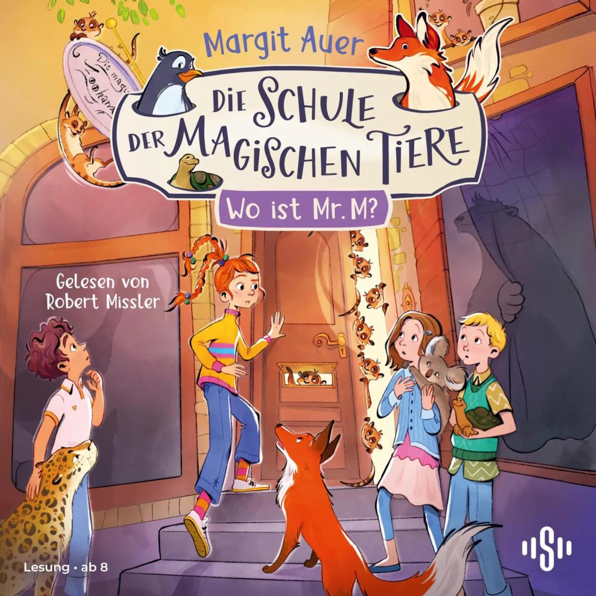 Cover: Die Schule der magischen Tiere Neuausgabe 7: Wo ist Mr. M? (Hörbuch Download) von Margit Auer