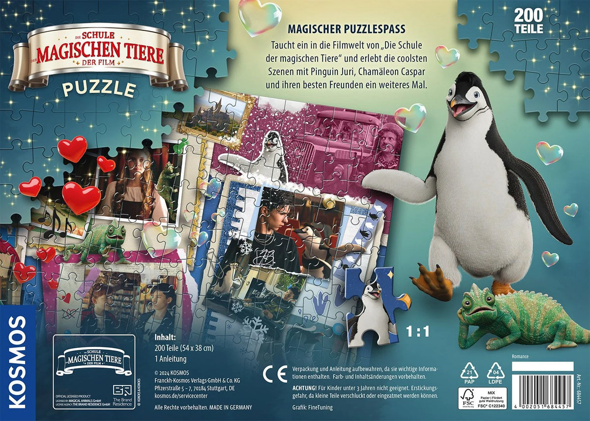 Die Schule der magischen Tiere Puzzle Film 200 Teile – Ansicht