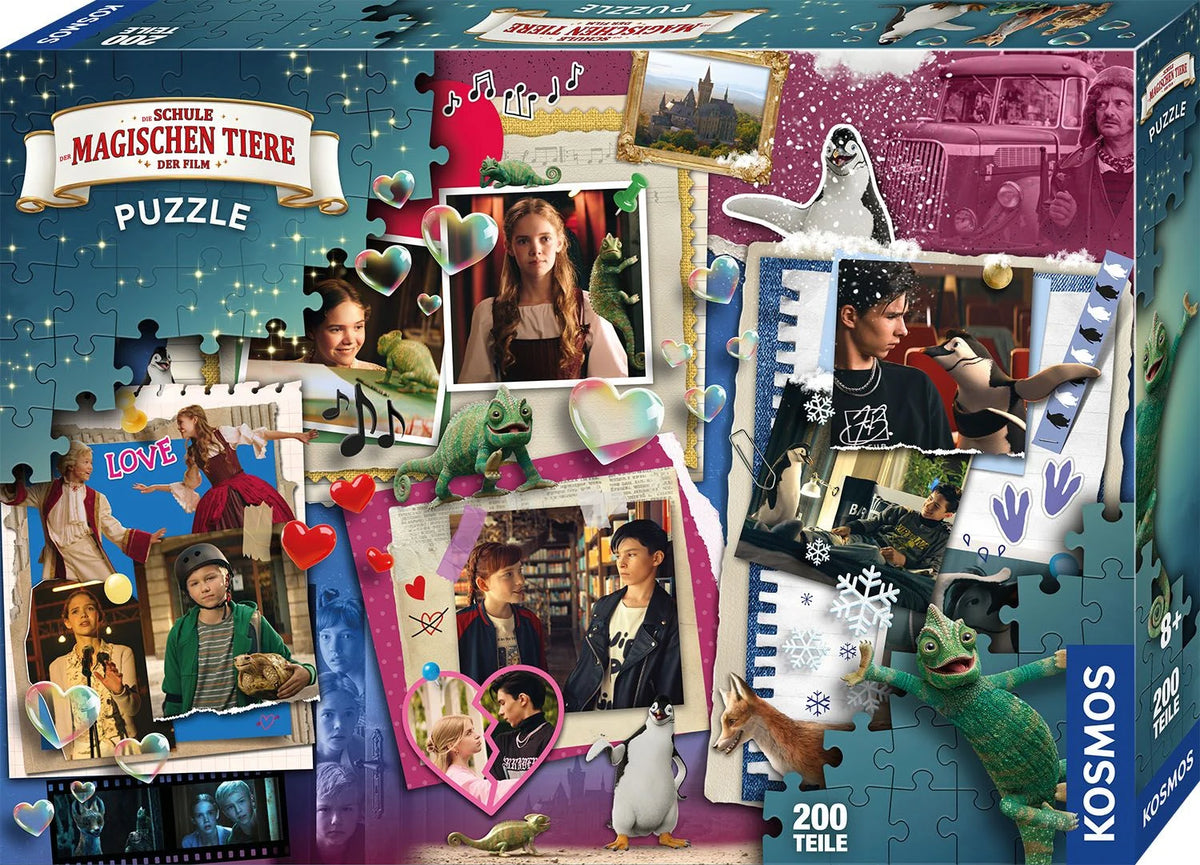 Puzzle: Die Schule der magischen Tiere Puzzle Film 200 Teile