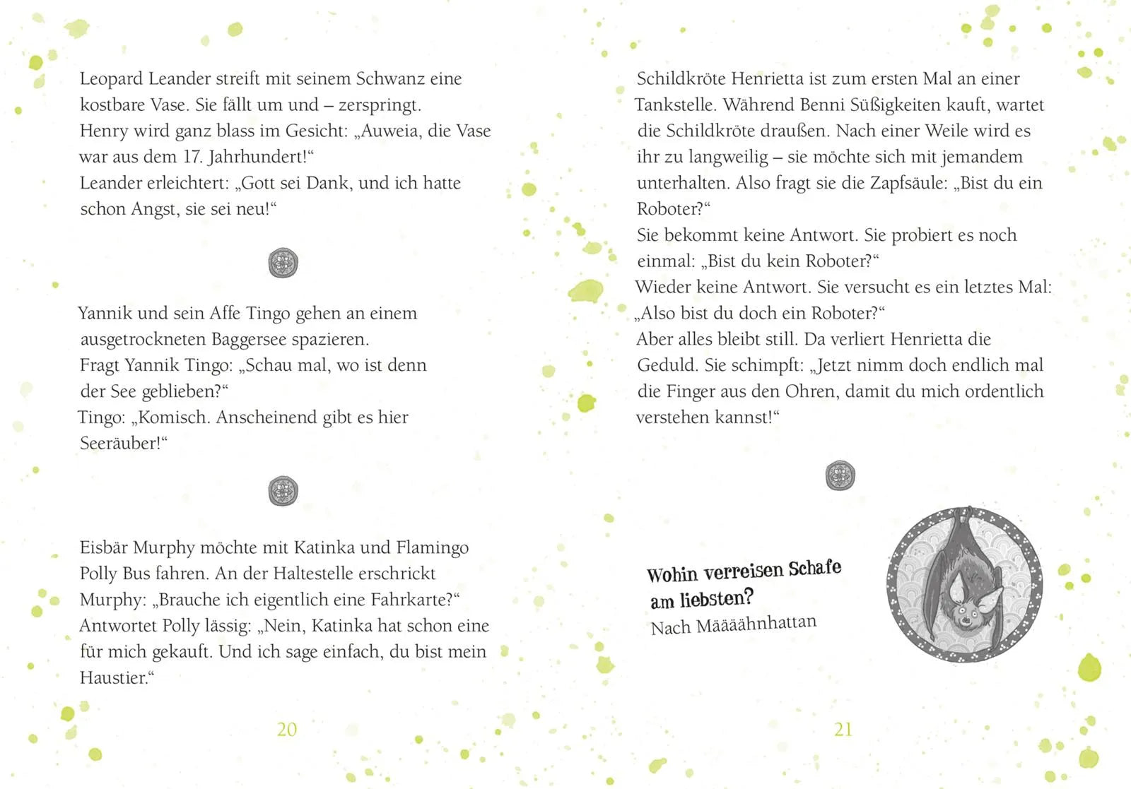 Produktansicht: Die Schule der magischen Tiere: Witze! – Über 333 magische Tier- und Schülerwitze (Gebundene Ausgabe)