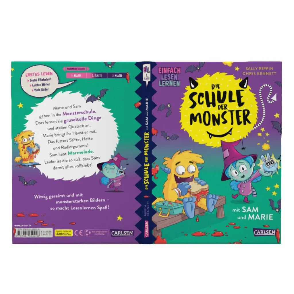 Abbildung von 'Die Schule der Monster mit Sam und Marie'