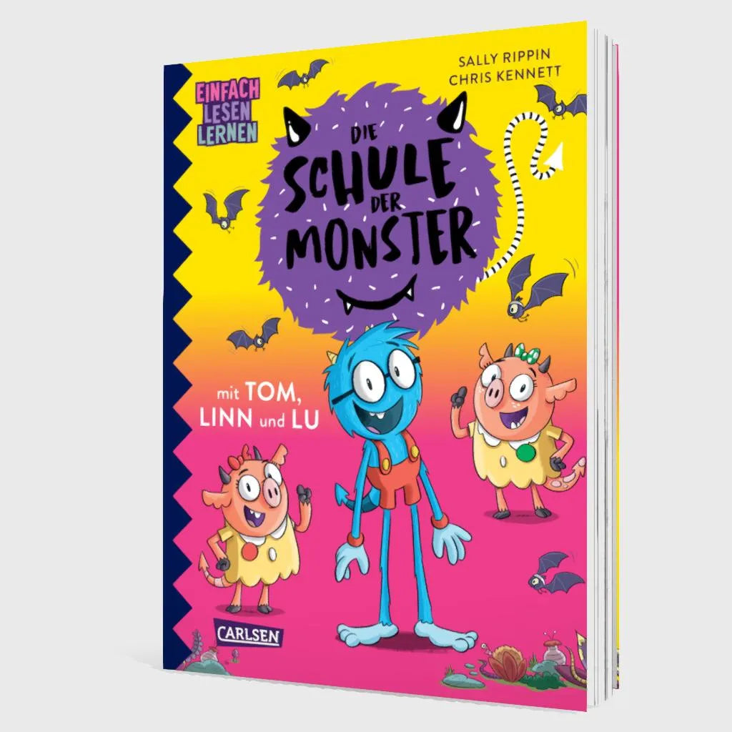 Produktansicht: Die Schule der Monster mit Tom, Linn und Lu (Gebundene Ausgabe)