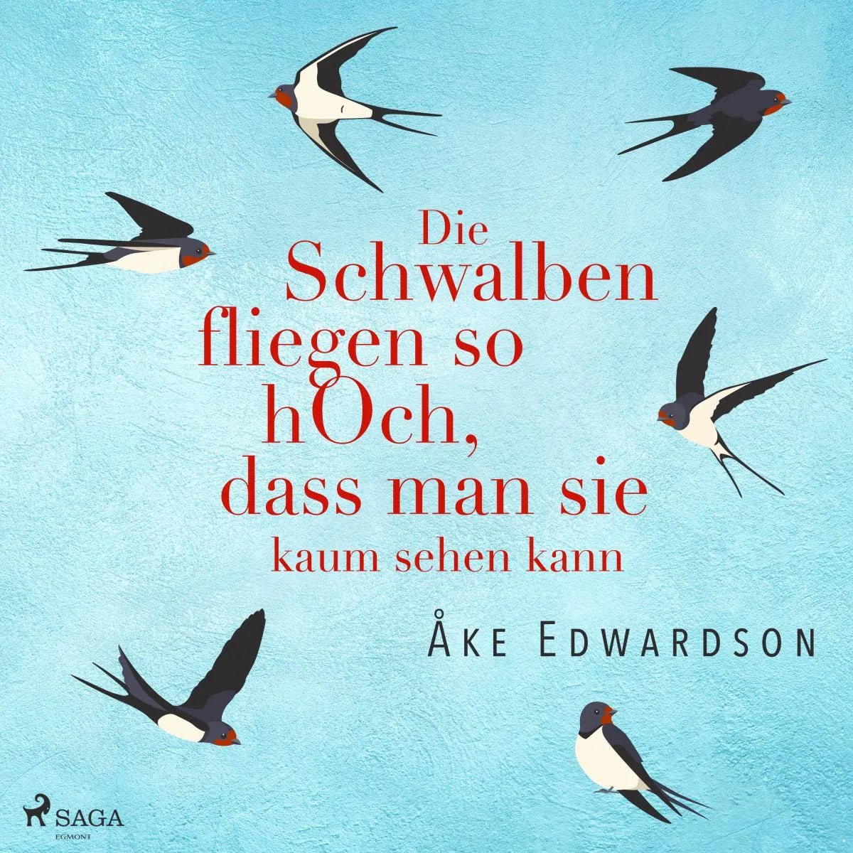 Cover: Die Schwalben fliegen so hoch, dass man sie kaum sehen kann (Hörbuch Download) von Åke Edwardson