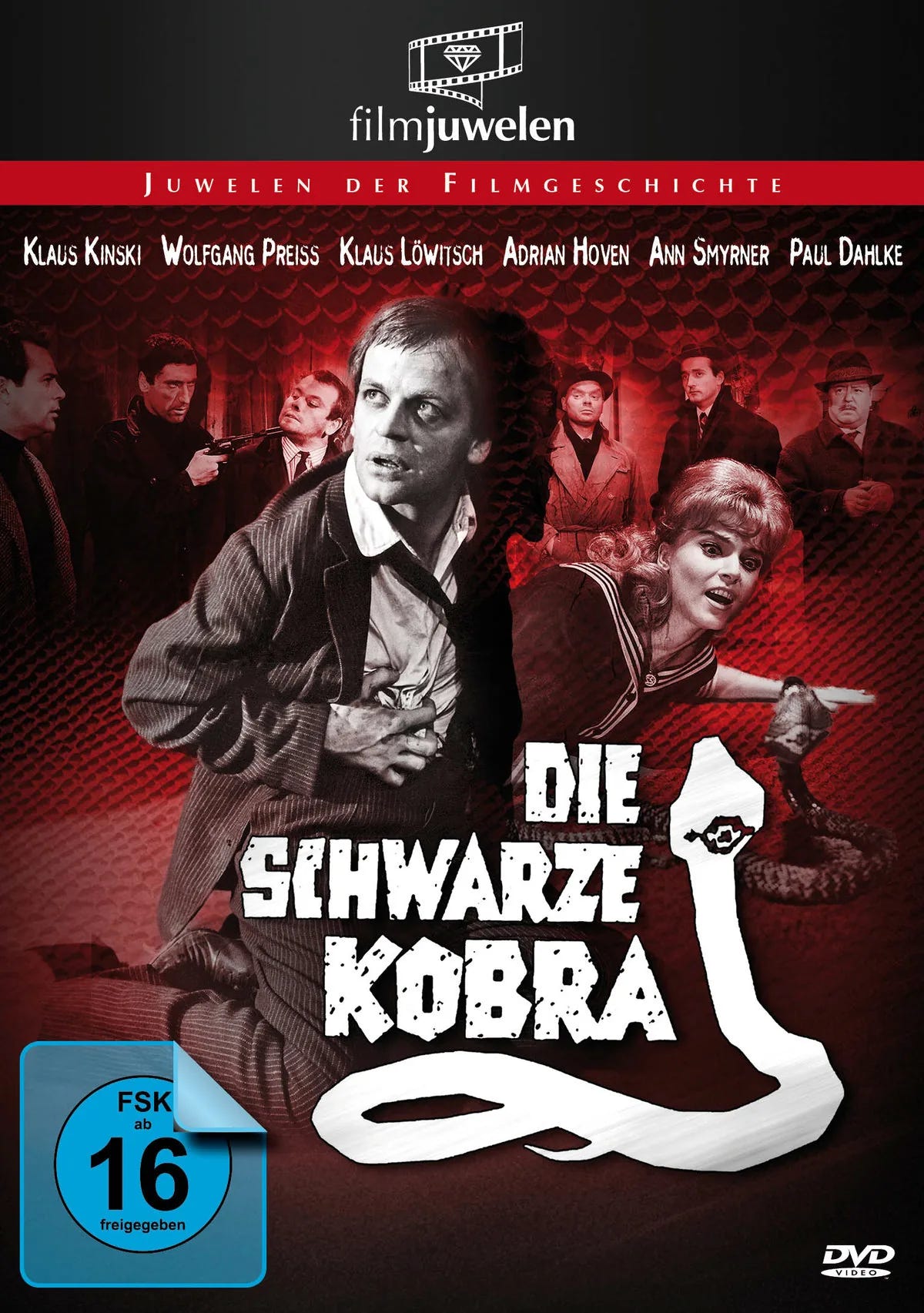 Die schwarze Kobra - Filmjuwelen - DVD