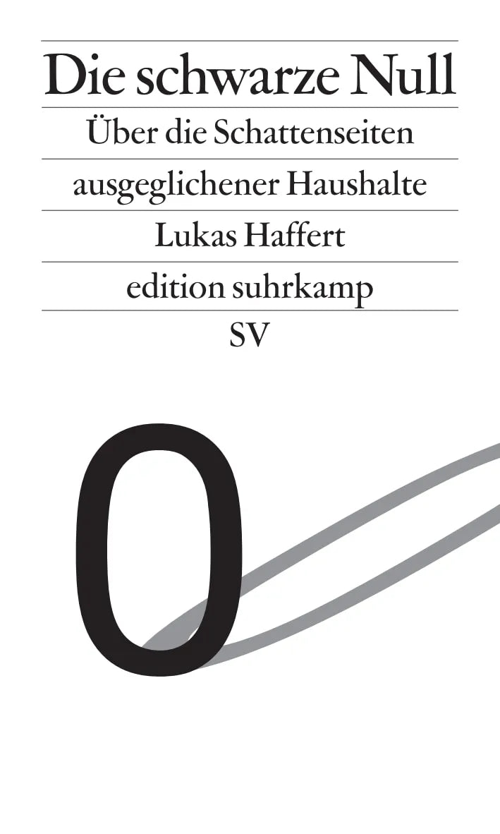 Buchcover von 'Die schwarze Null' - Taschenbuch von Lukas Haffert
