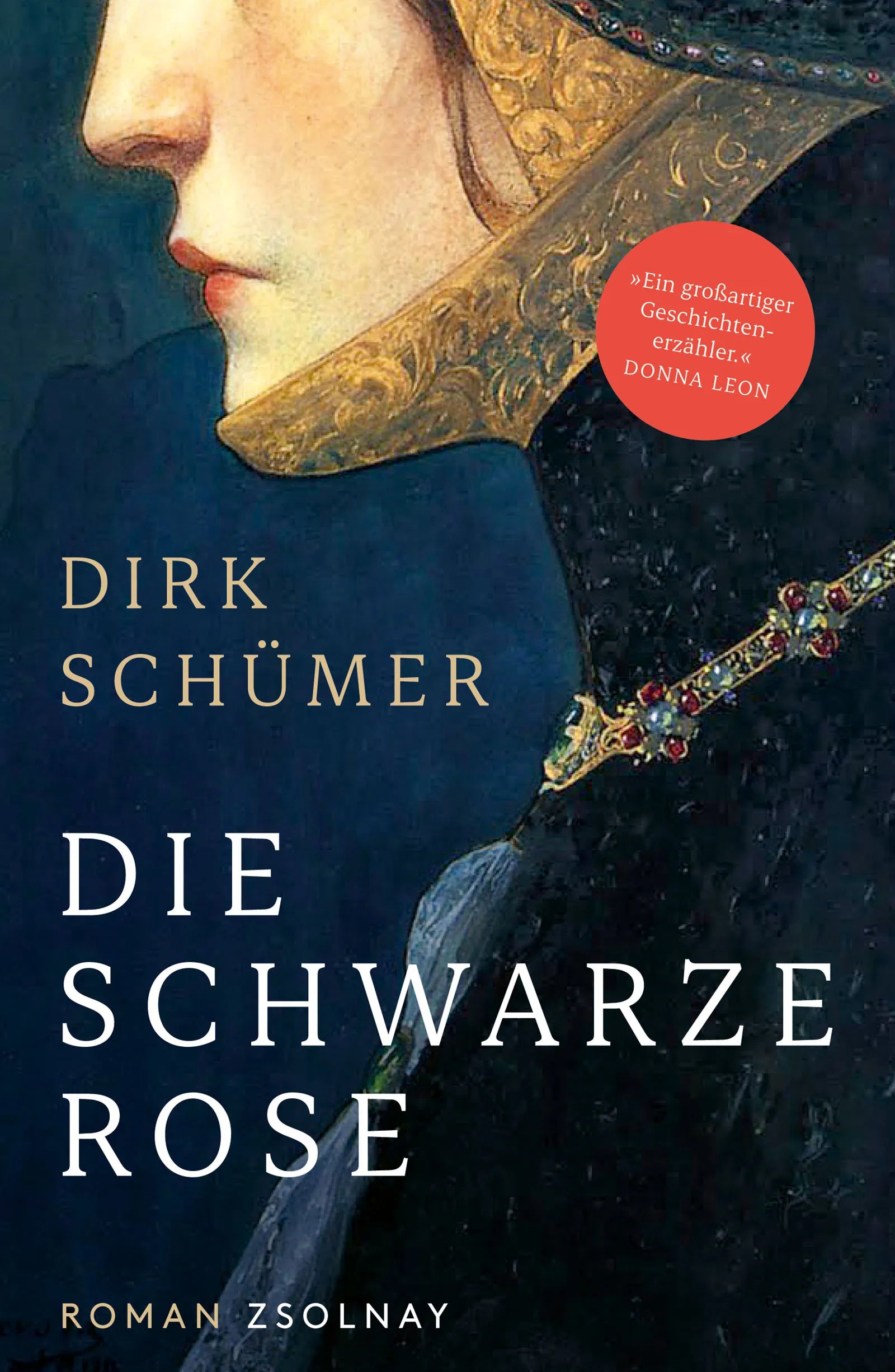 Buchcover von 'Die schwarze Rose' - Gebundene Ausgabe von Dirk Schümer