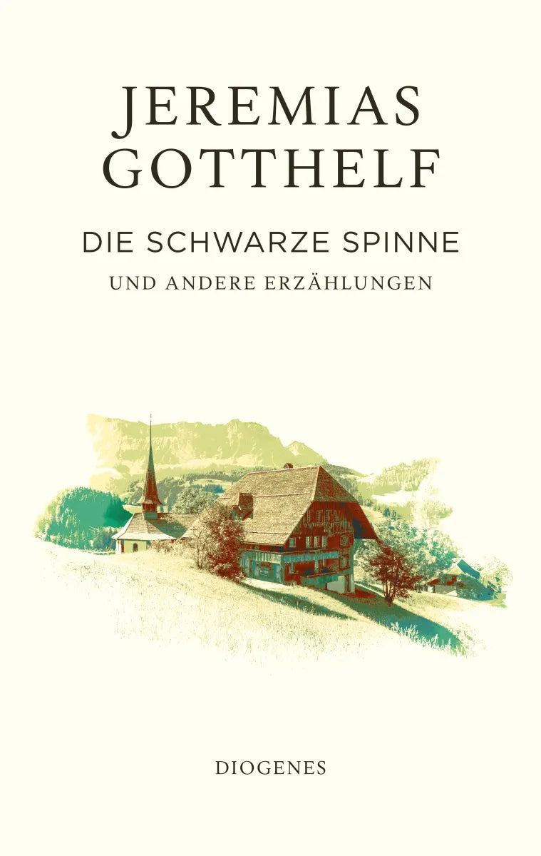Buchcover von 'Die schwarze Spinne' - Gebundene Ausgabe von Jeremias Gotthelf