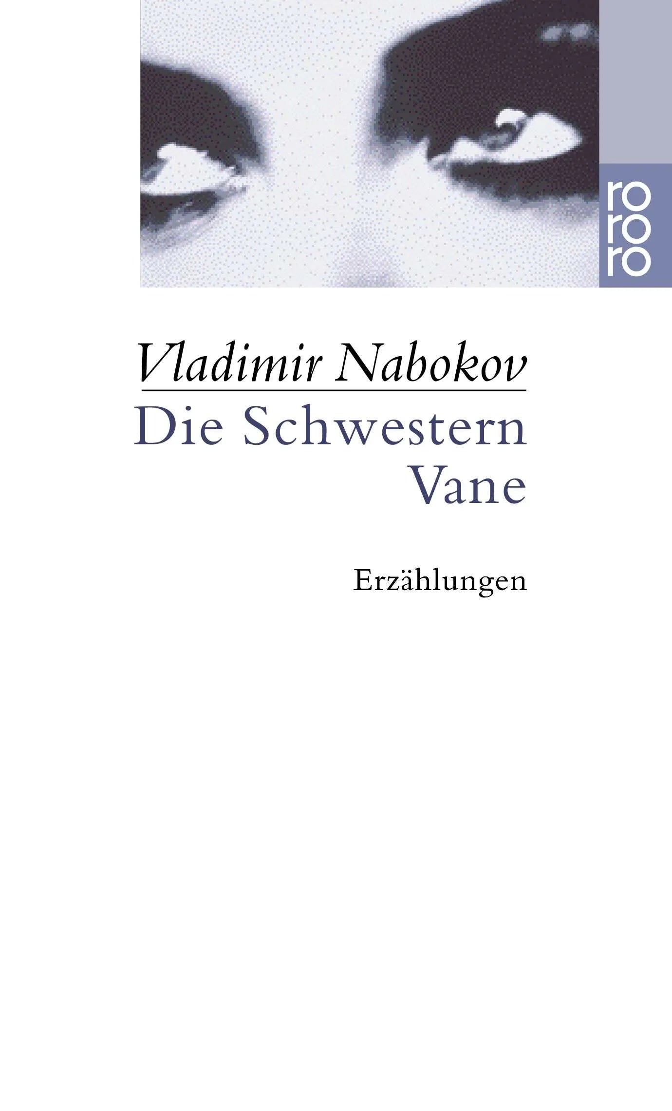 Buchcover von 'Die Schwestern Vane' - Taschenbuch von Vladimir Nabokov