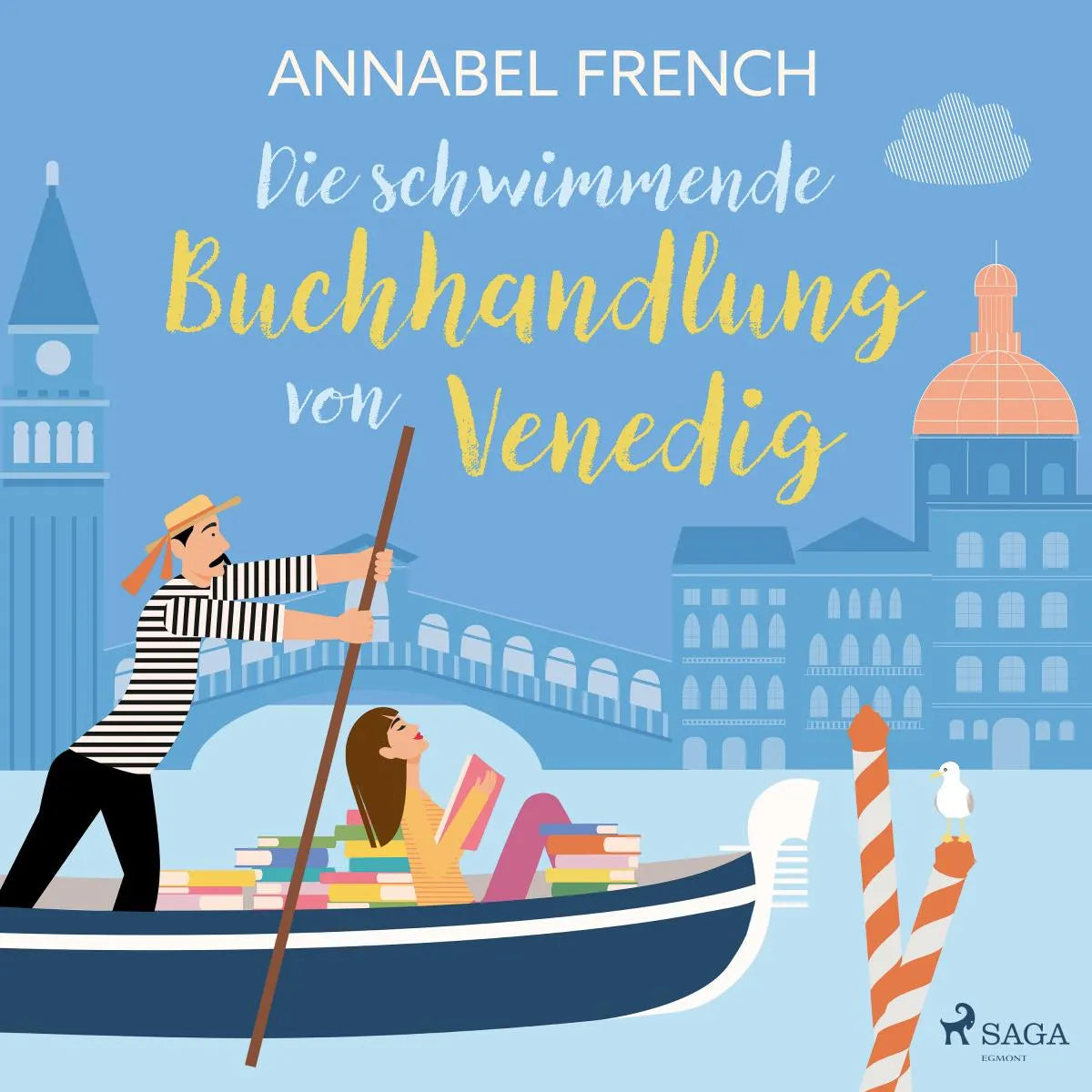 Cover: Die schwimmende Buchhandlung von Venedig (Hörbuch Download) von Annabel French