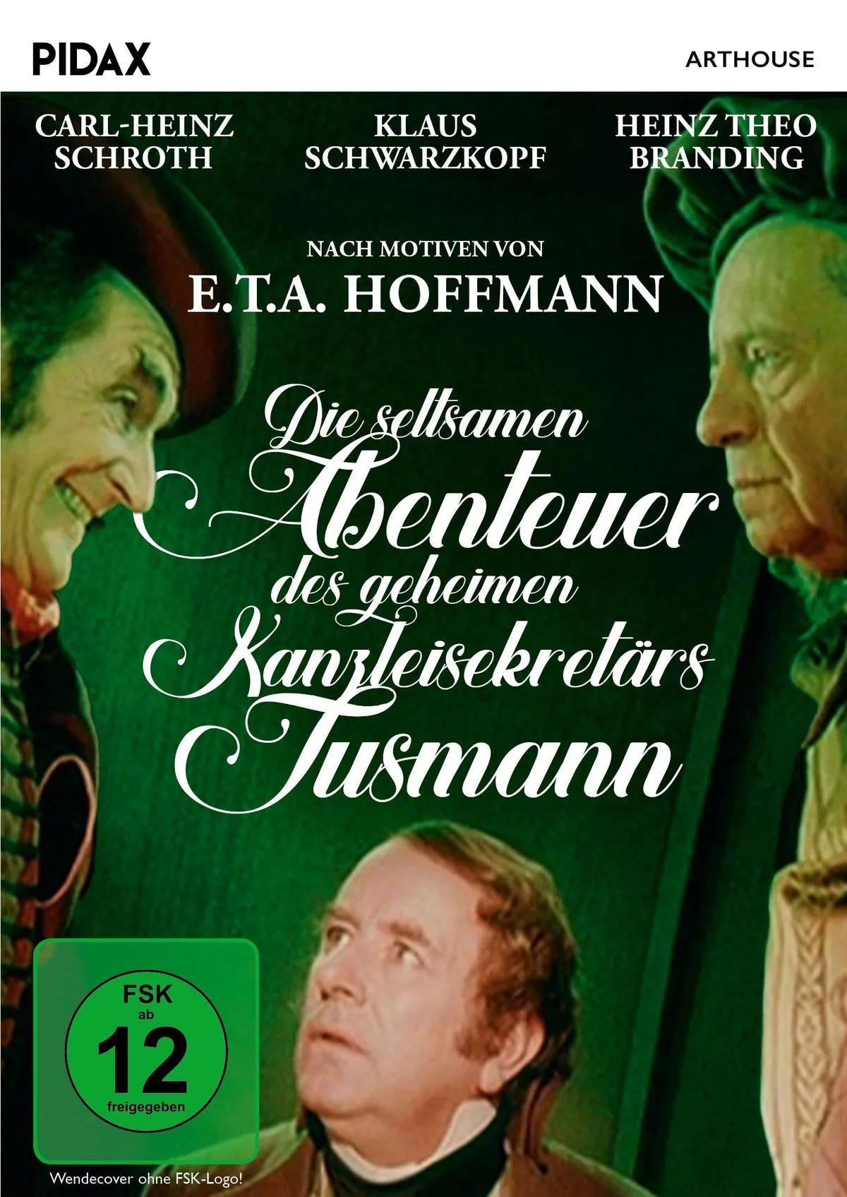 DVD-Cover: Die seltsamen Abenteuer des geheimen Kanzleisekr. Regie: Helmut Käutner