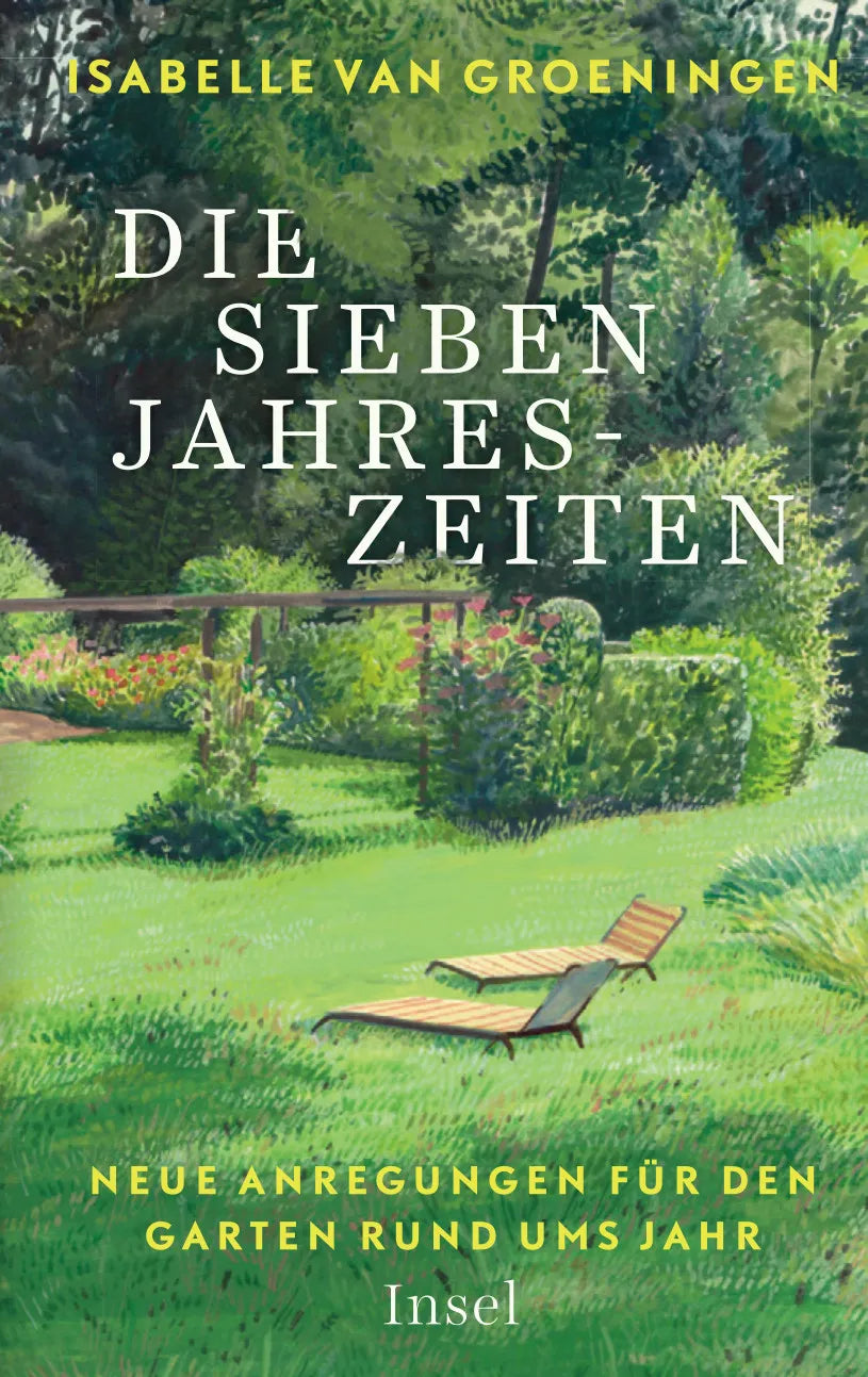 Buchcover von 'Die sieben Jahreszeiten' - Gebundene Ausgabe von Isabelle Groeningen