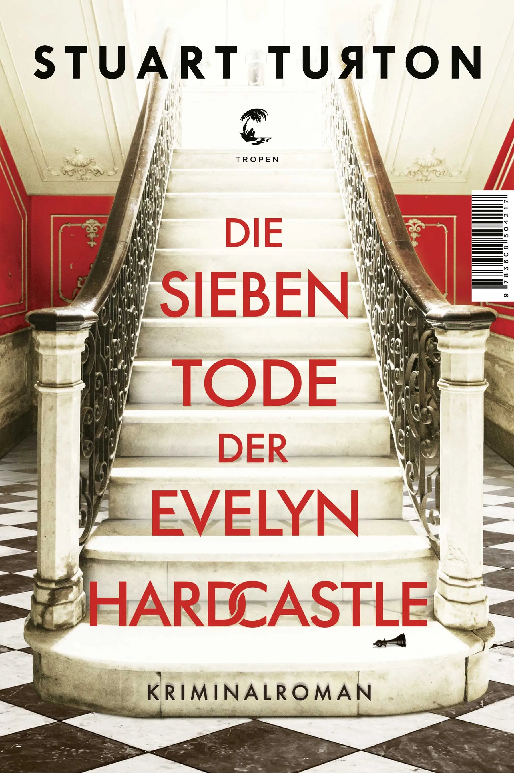 Buchcover von 'Die sieben Tode der Evelyn Hardcastle' - Gebundene Ausgabe von Stuart Turton