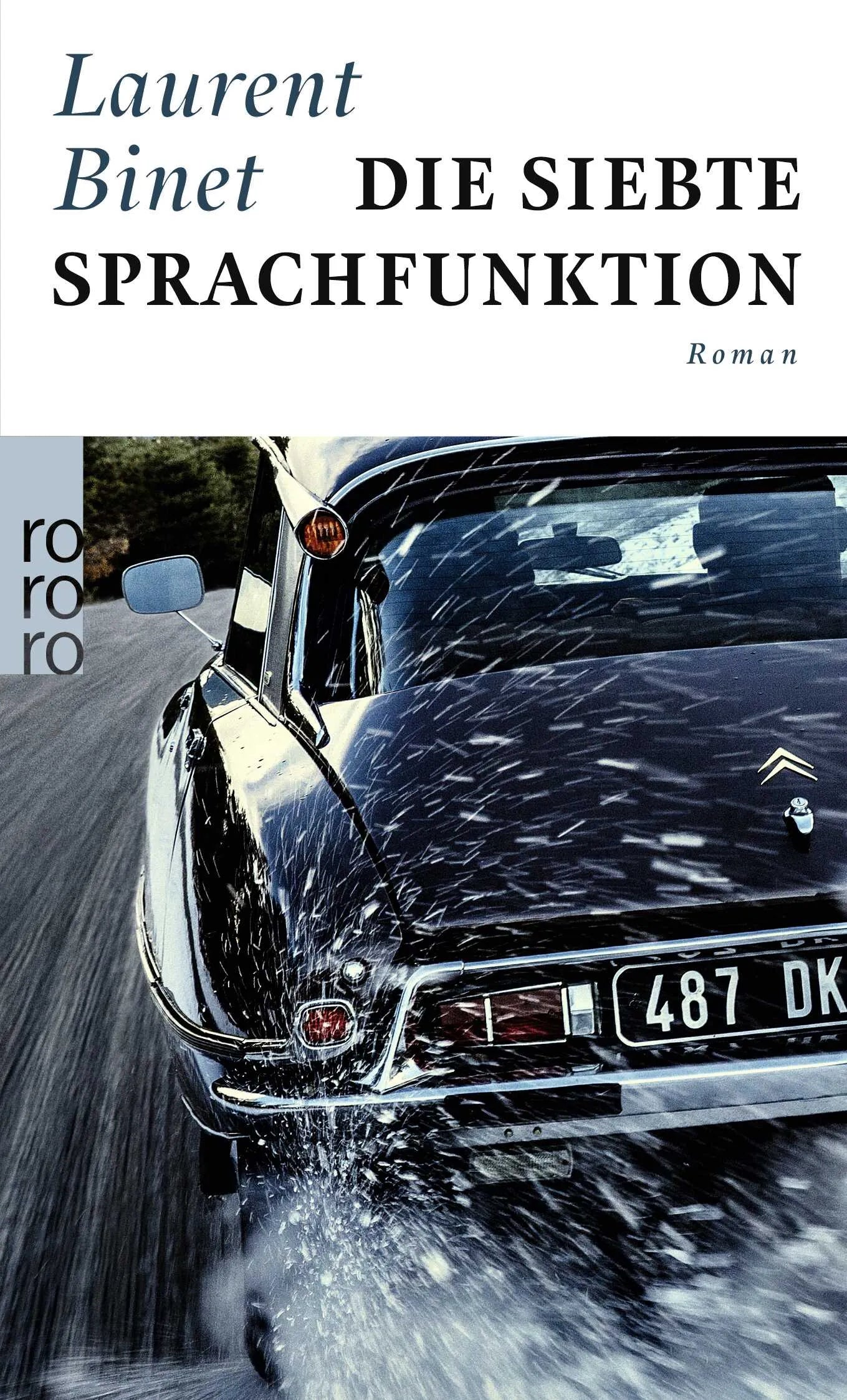 Buchcover von 'Die siebte Sprachfunktion' - Taschenbuch von Laurent Binet