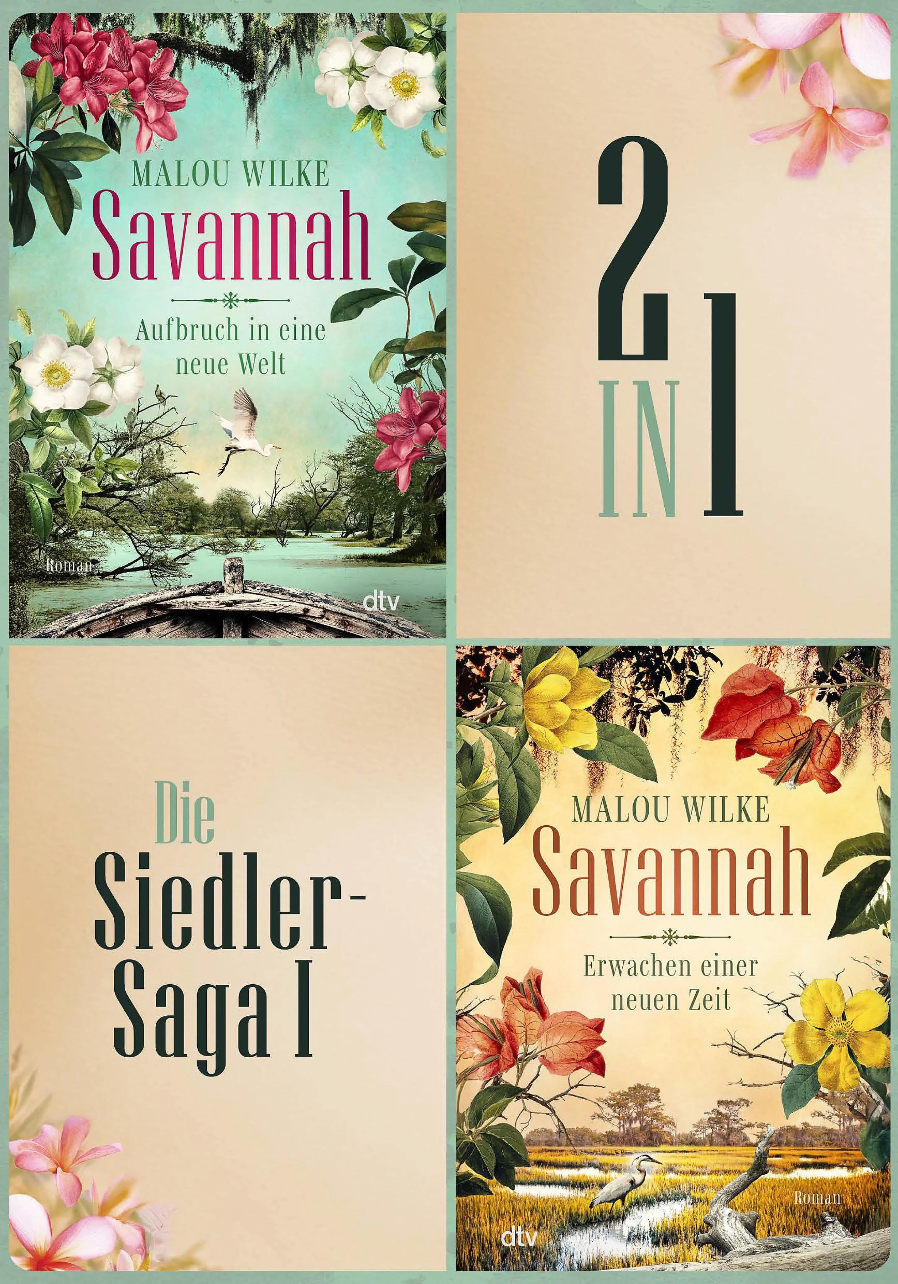 Cover: Die Siedler-Saga I (E-Book) von Malou Wilke