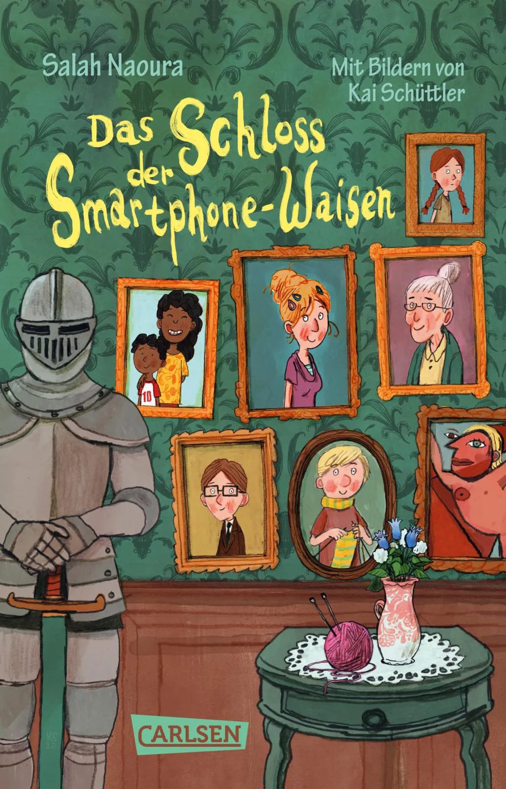 Buchcover von 'Die Smartphone-Waisen 1: Das Schloss der Smartphone-Waisen' - Taschenbuch von Salah Naoura