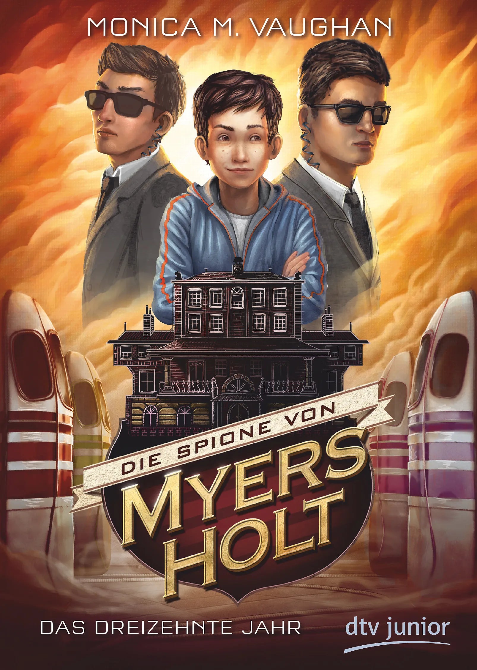 Buchcover von 'Die Spione von Myers Holt - Das dreizehnte Jahr' - Taschenbuch von Monica M. Vaughan