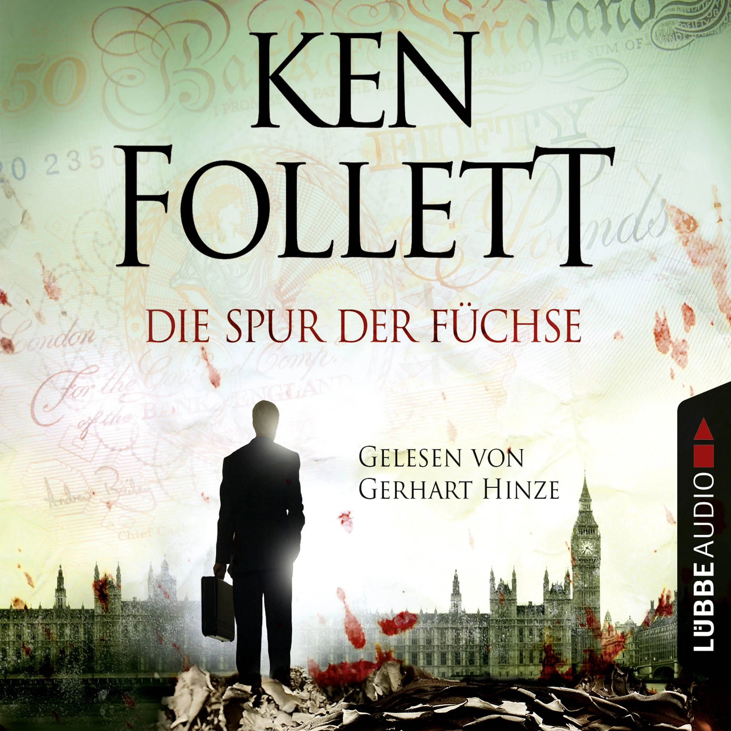 Buchcover von 'Die Spur der Füchse' - Hörbuch (CD) von Ken Follett